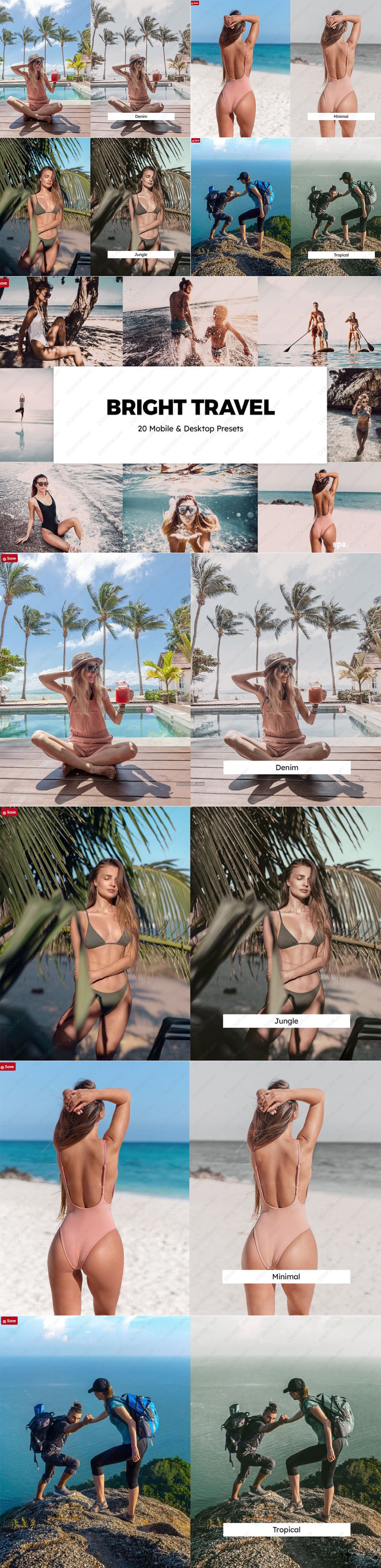 20个明亮的旅行LIGHTROOM预设和LUT[格式-DNG&amp;XMP&amp;CUBE].jpg