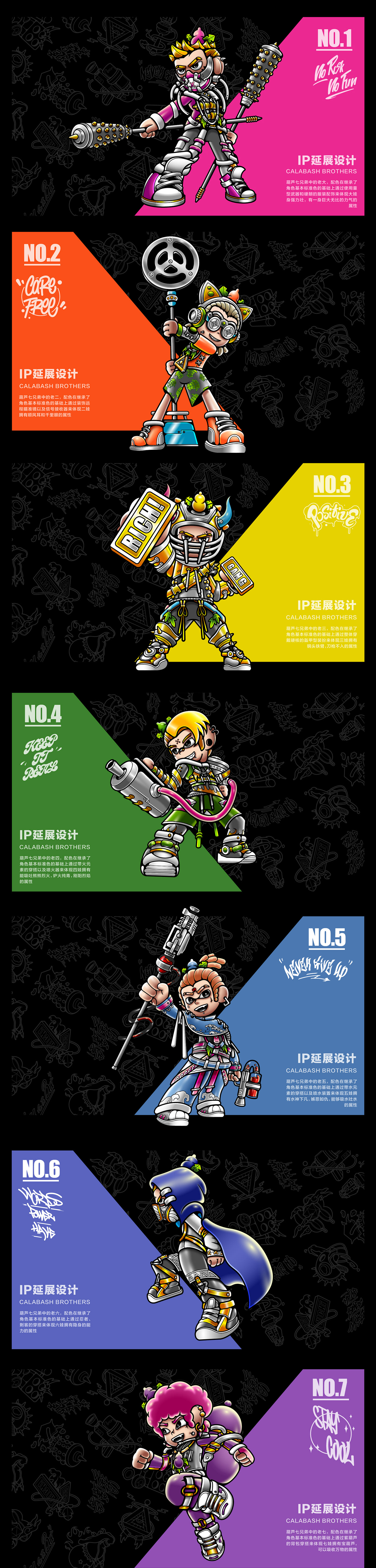 暗黑系葫芦兄弟潮流IP设计 广东-lexkon liu [14P] (10).jpg