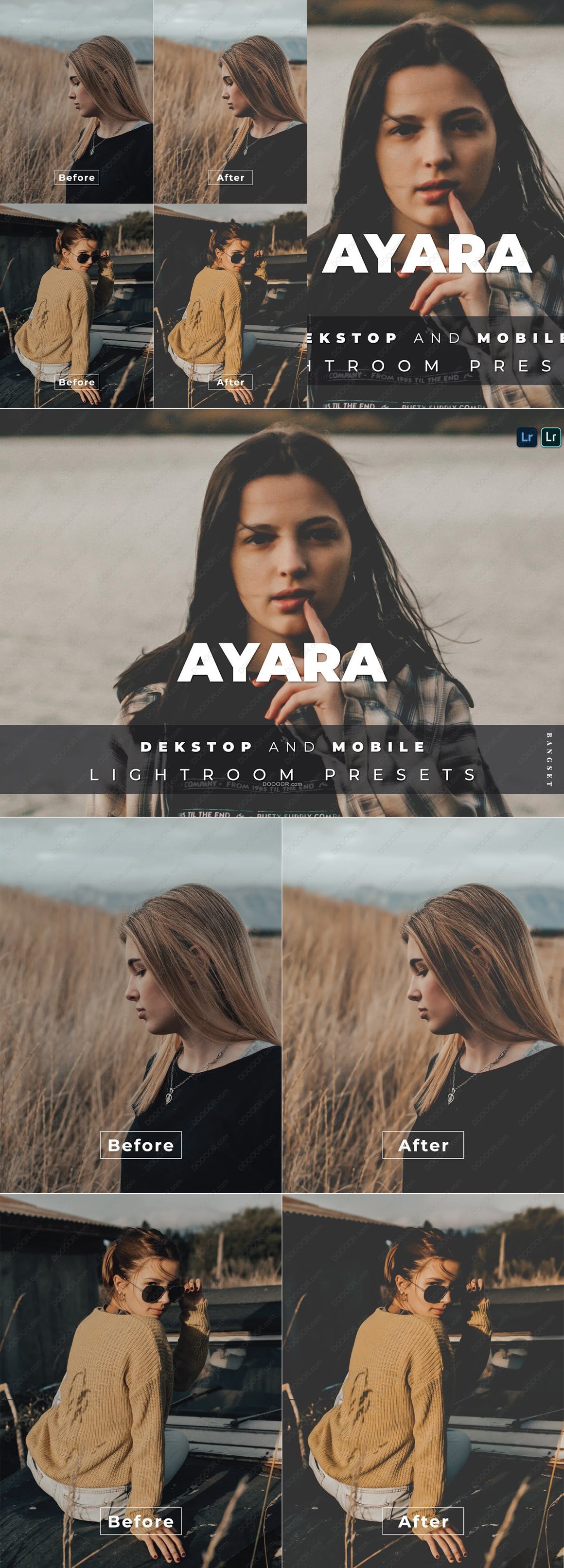 Ayara桌面和移动LIGHTROOM预设[格式-DNG&amp;XMP].jpg