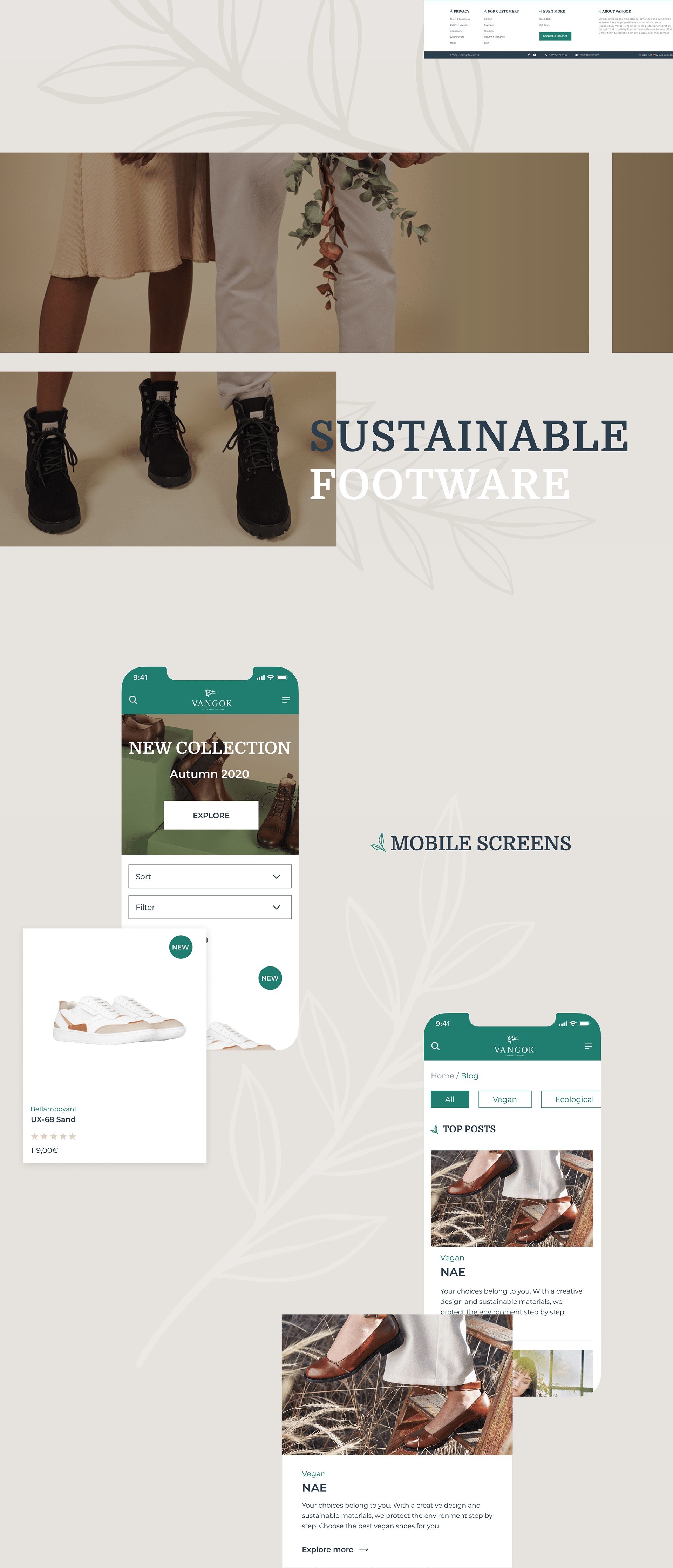 电子商务Figma鞋类登陆页面移动在线商店UI UX用户界面UX网页设计-5.jpg