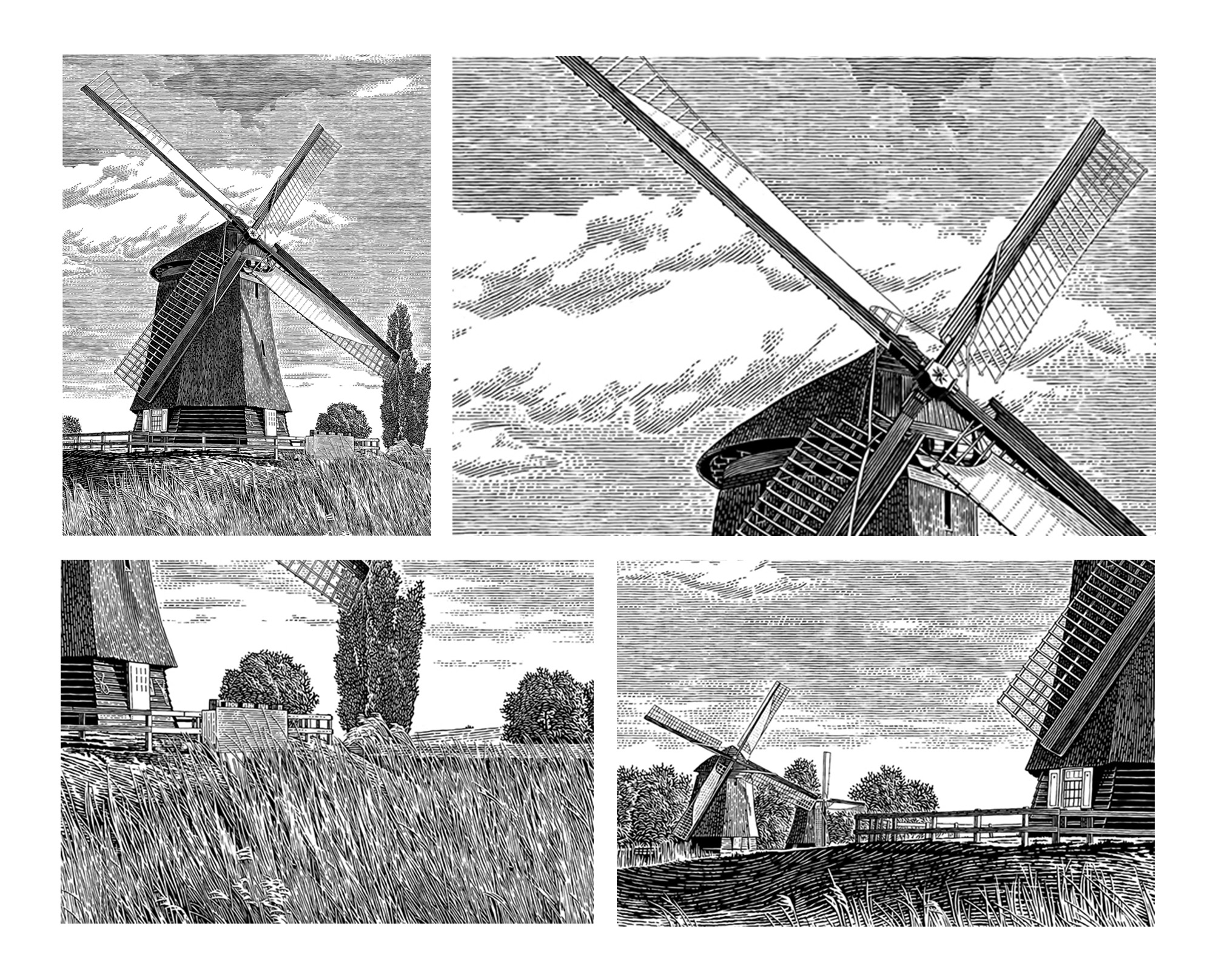 黑白插画-j建筑风景 乔治亚州-Tatiana Trikoz [23P] (22).jpg
