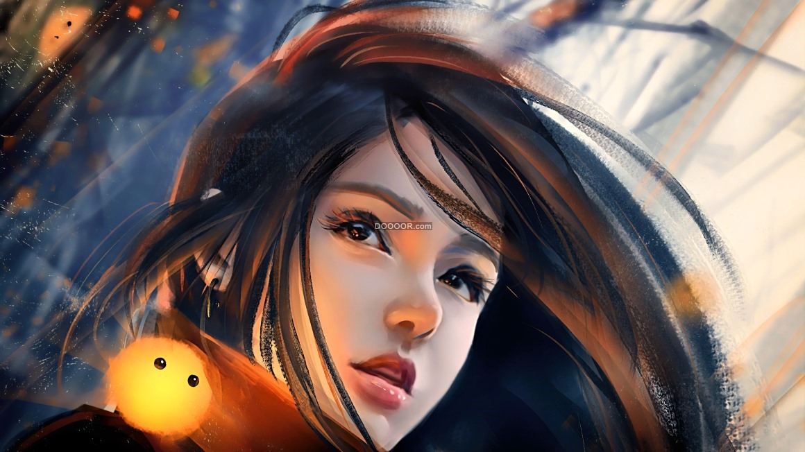 BZ_00299_数字概念高清壁纸女孩绘画女性脸精致面容游戏人物.jpg