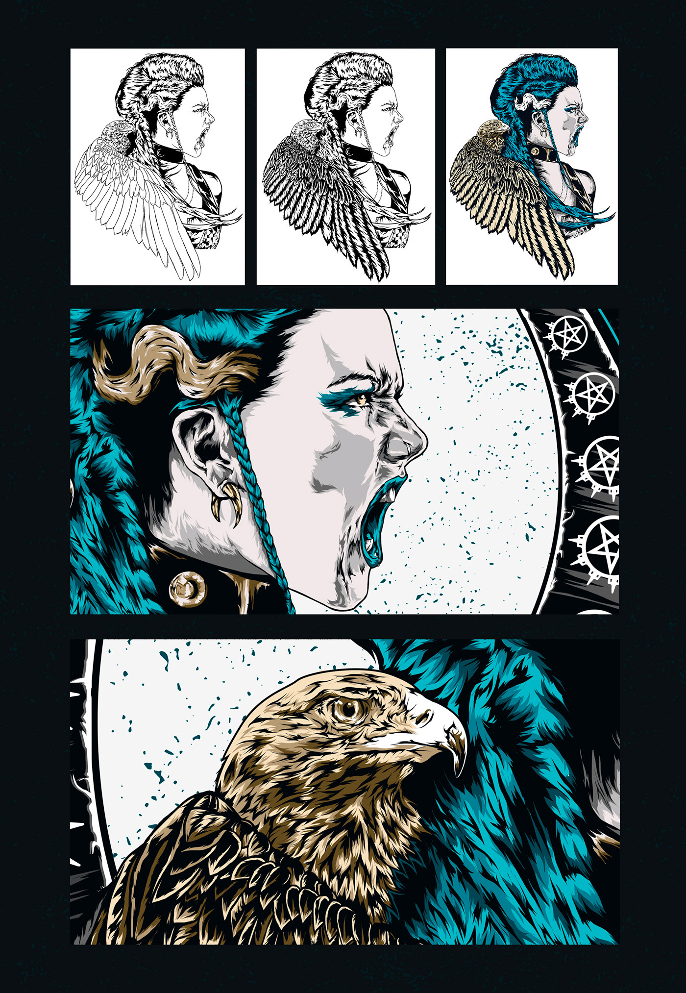 国外影视剧插画海报 哥伦比亚-Jhony Caballero [28P]  (14).jpg
