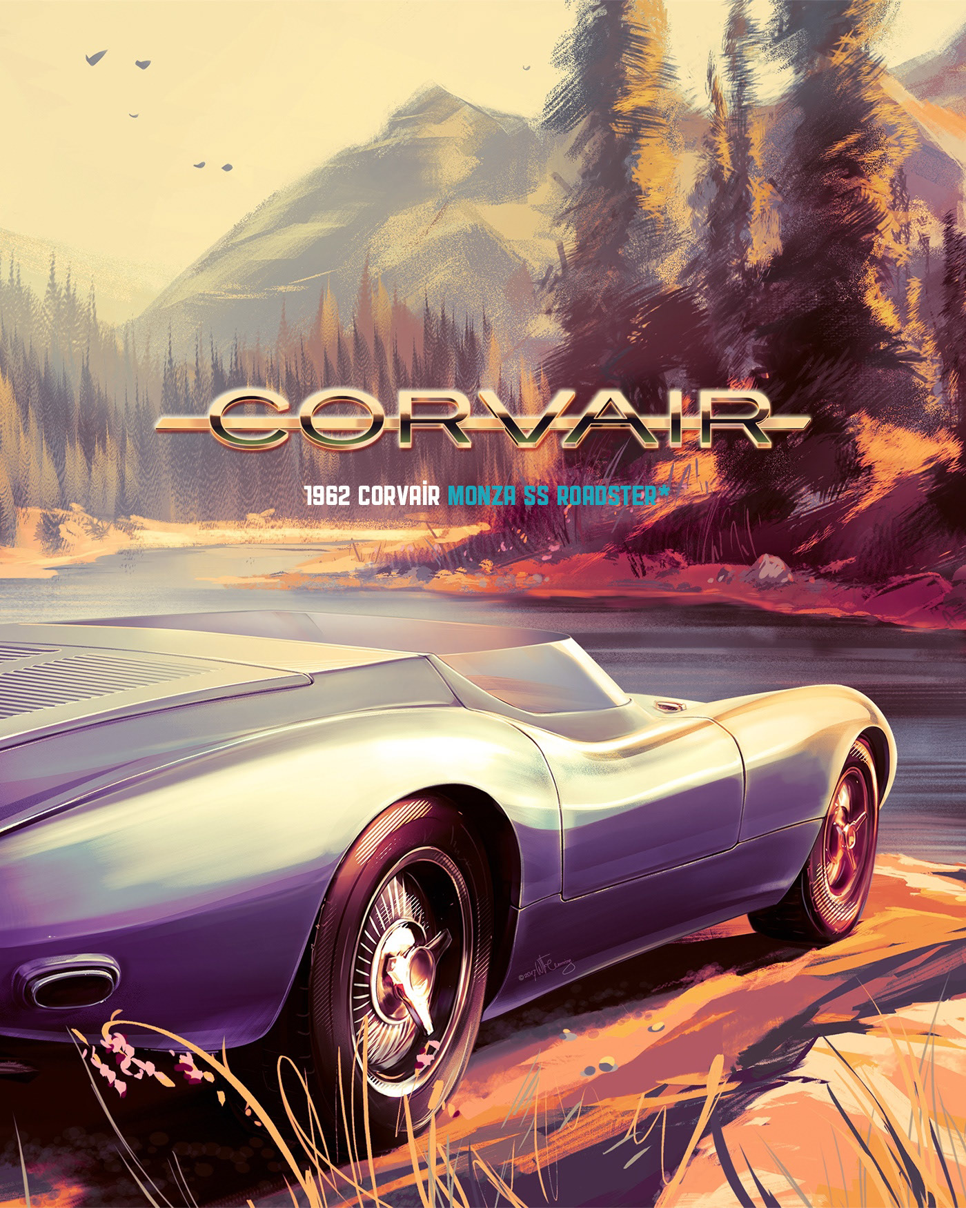 国外影视剧手绘海报(二) 英国-WFlemming Illustration [27P] (1).jpg