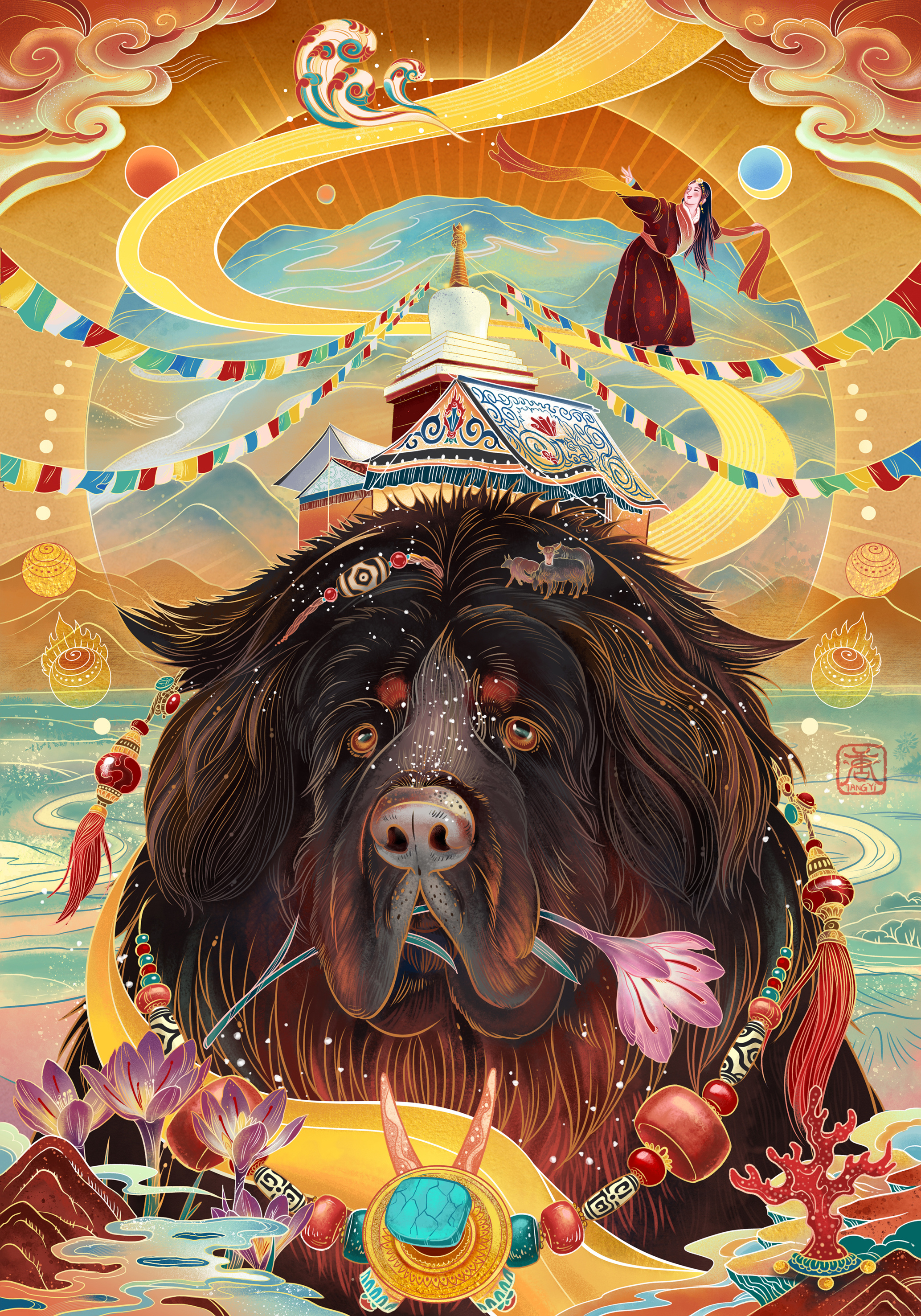 西藏旅说 海陆空商业插画-22.jpg