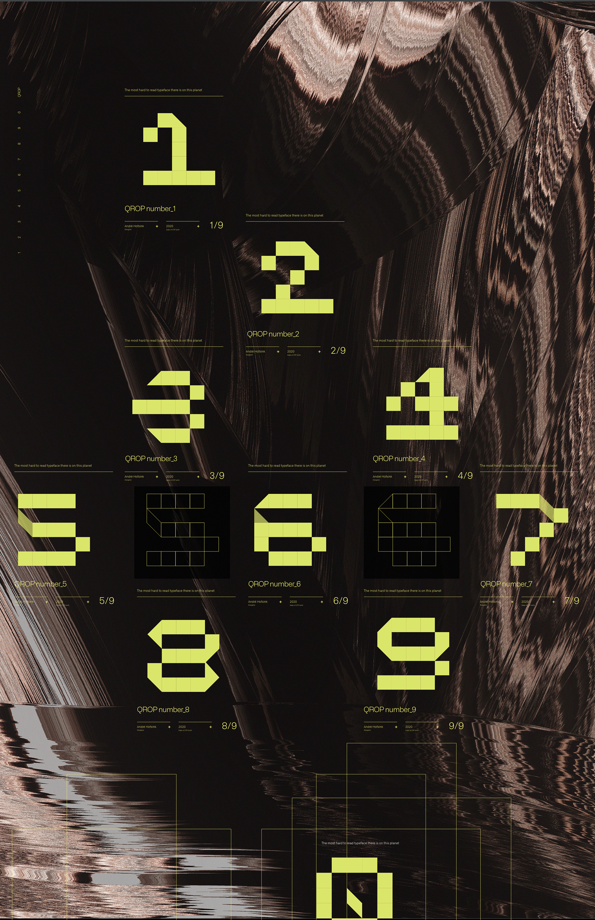 黑色疯狂字体数字字体字体设计免费型开放式字体Tru型黄色-4.png