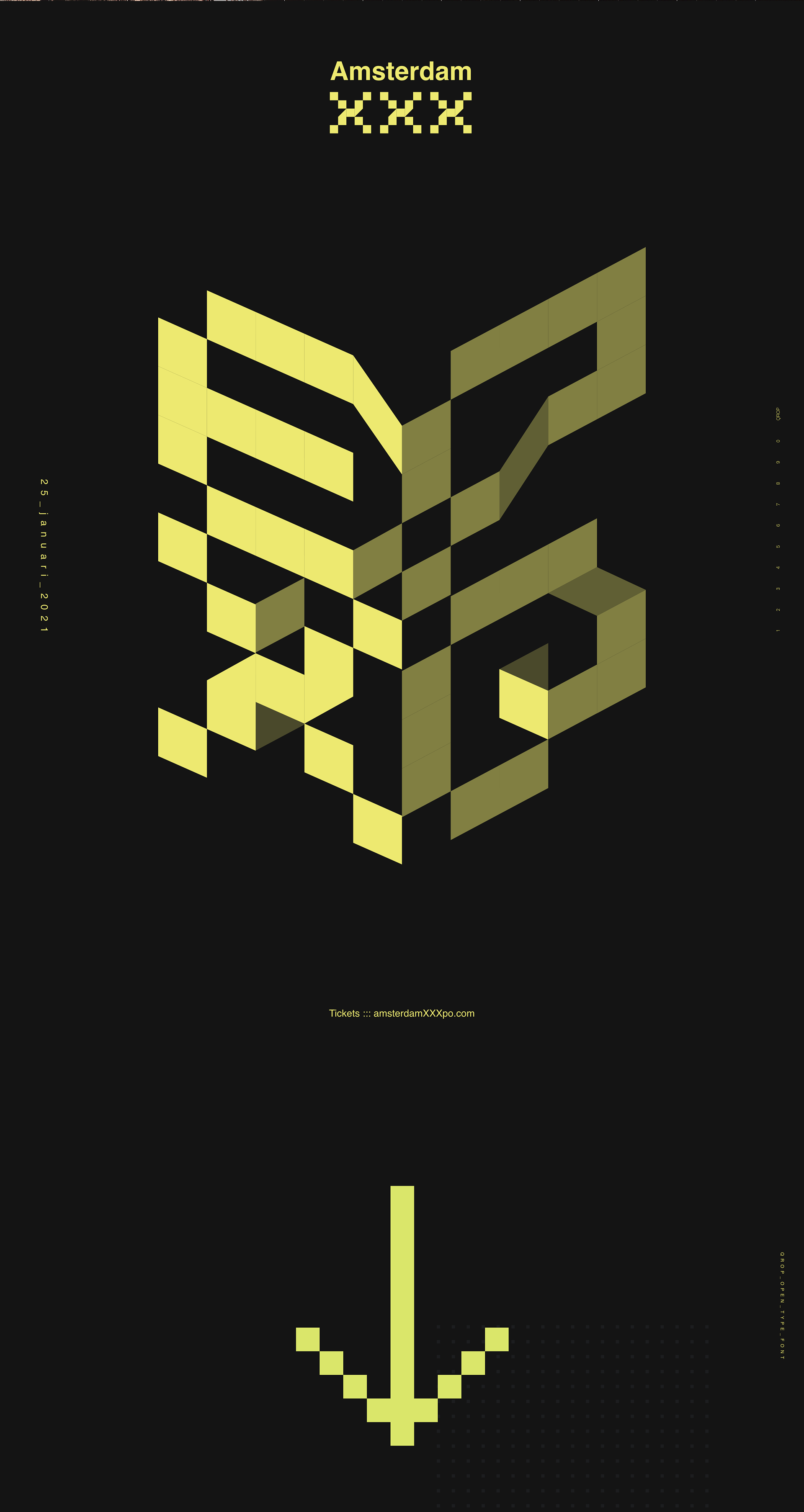 黑色疯狂字体数字字体字体设计免费型开放式字体Tru型黄色-9.png