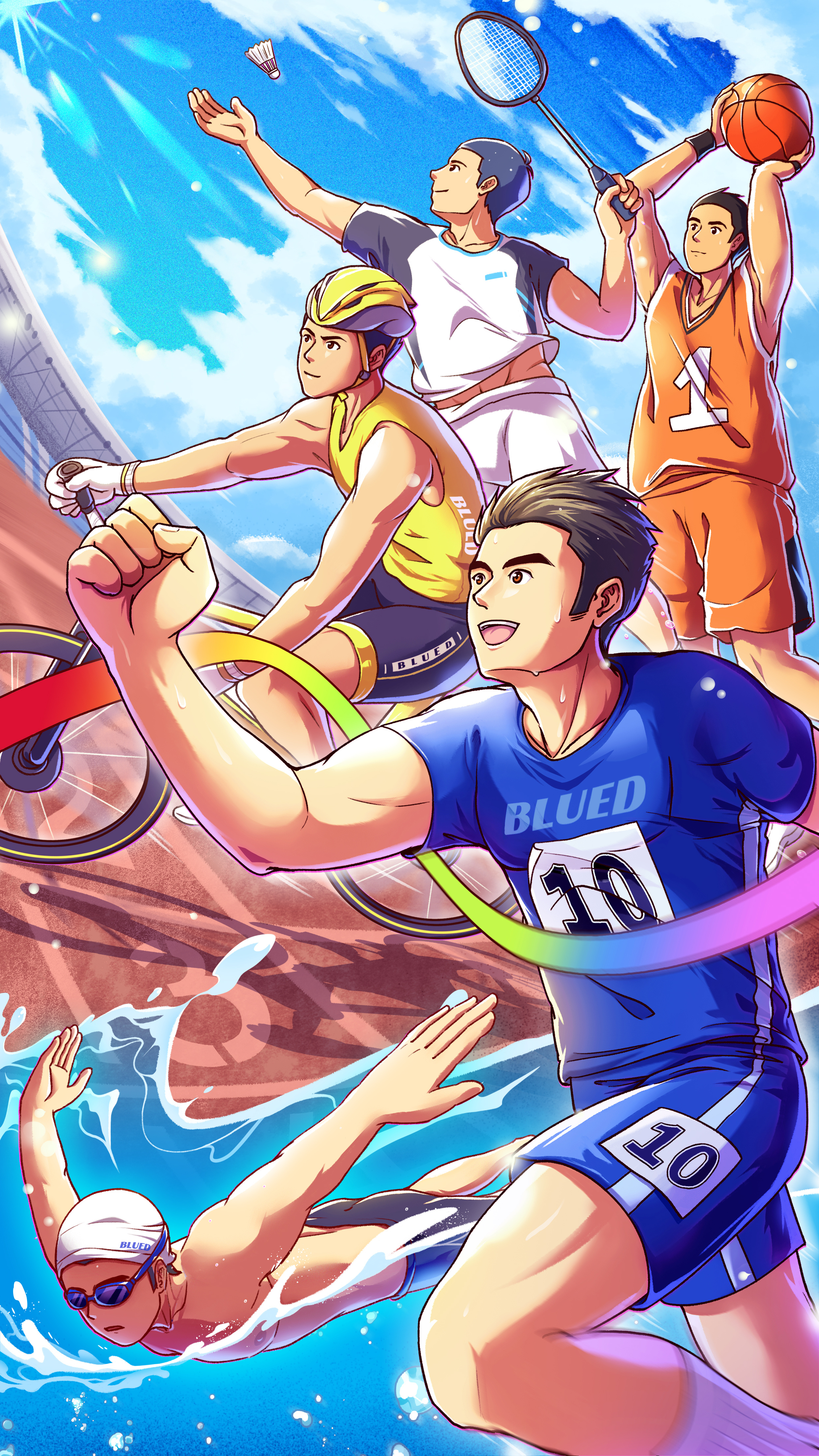 BLUED 2021插画主视觉合集插画商业插画-10.jpg