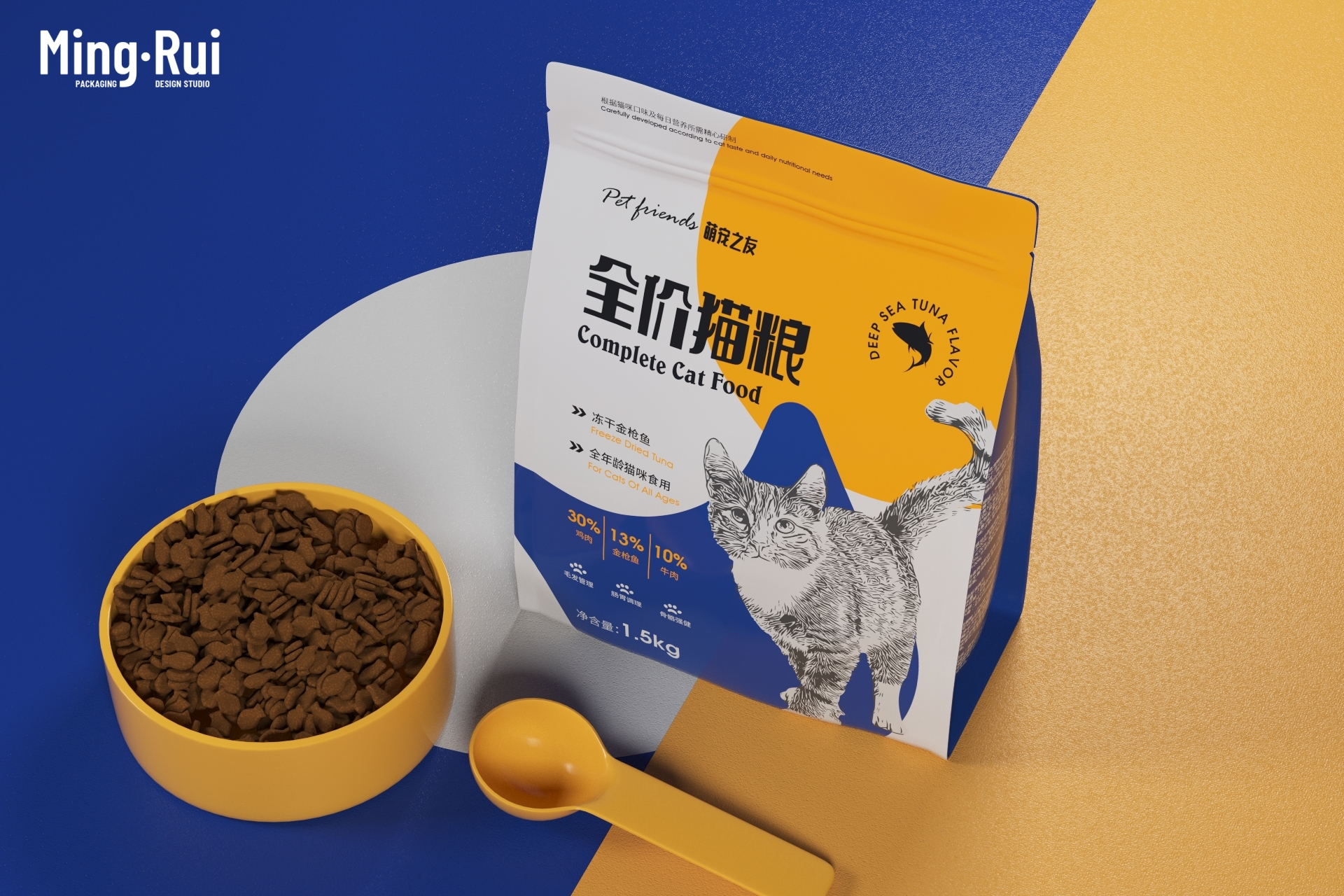 猫粮品牌包装设计 (猫粮品牌包装袋图片)