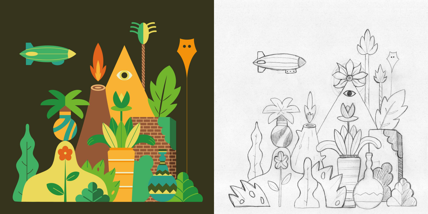 冒险人物设计儿童插画数码插画插图珍珠岛丛林自然向量-19.jpg