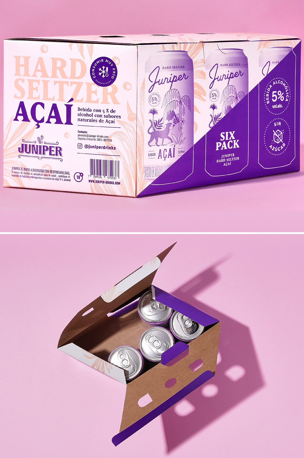 Aacai可以设计饮料，平面设计，硬式插图，标签设计，麦德林包装-03.jpg