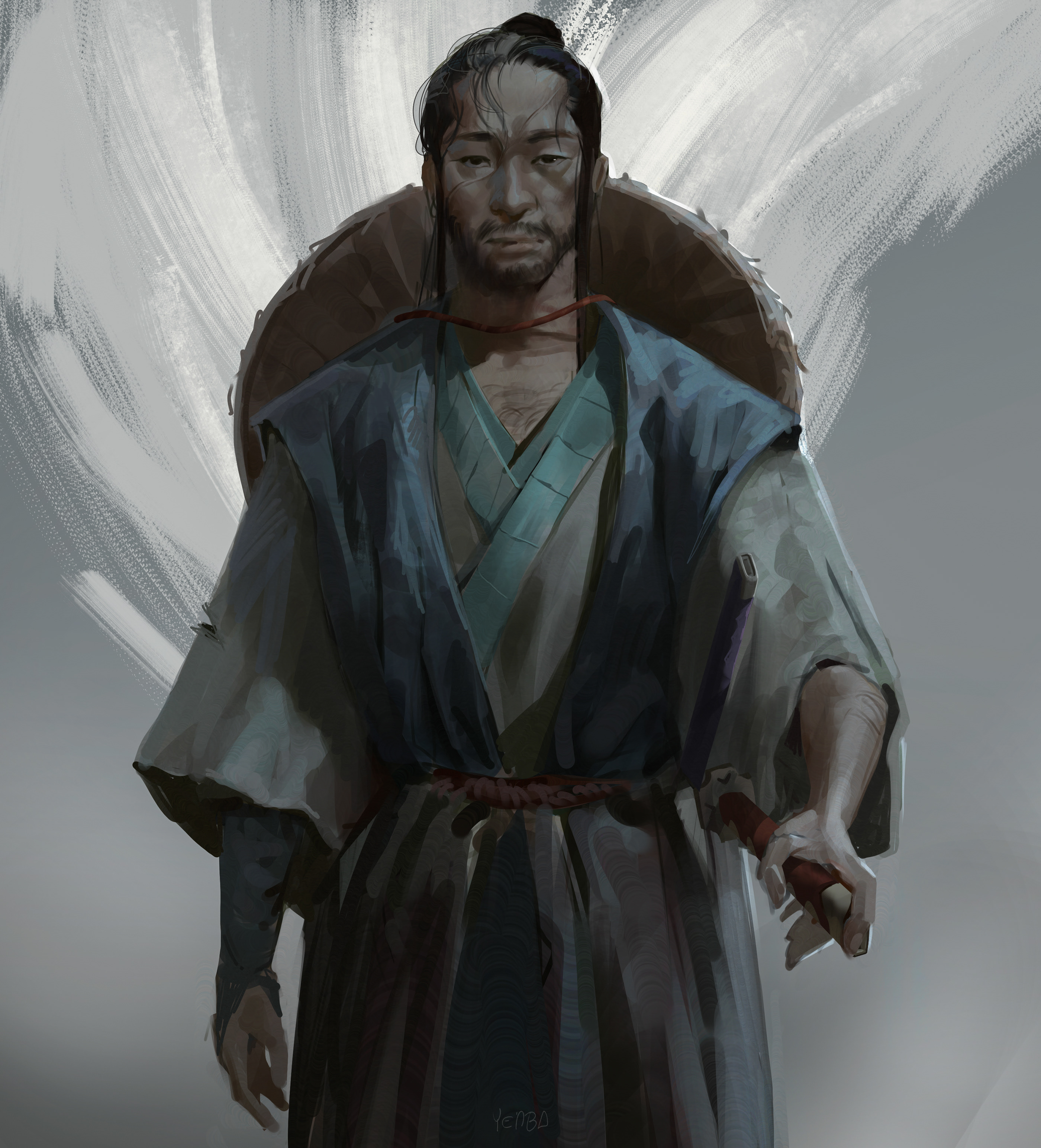 艺术作品人物设计理念艺术数字艺术数码插图数字绘画稀释剂肖像画-22.jpg