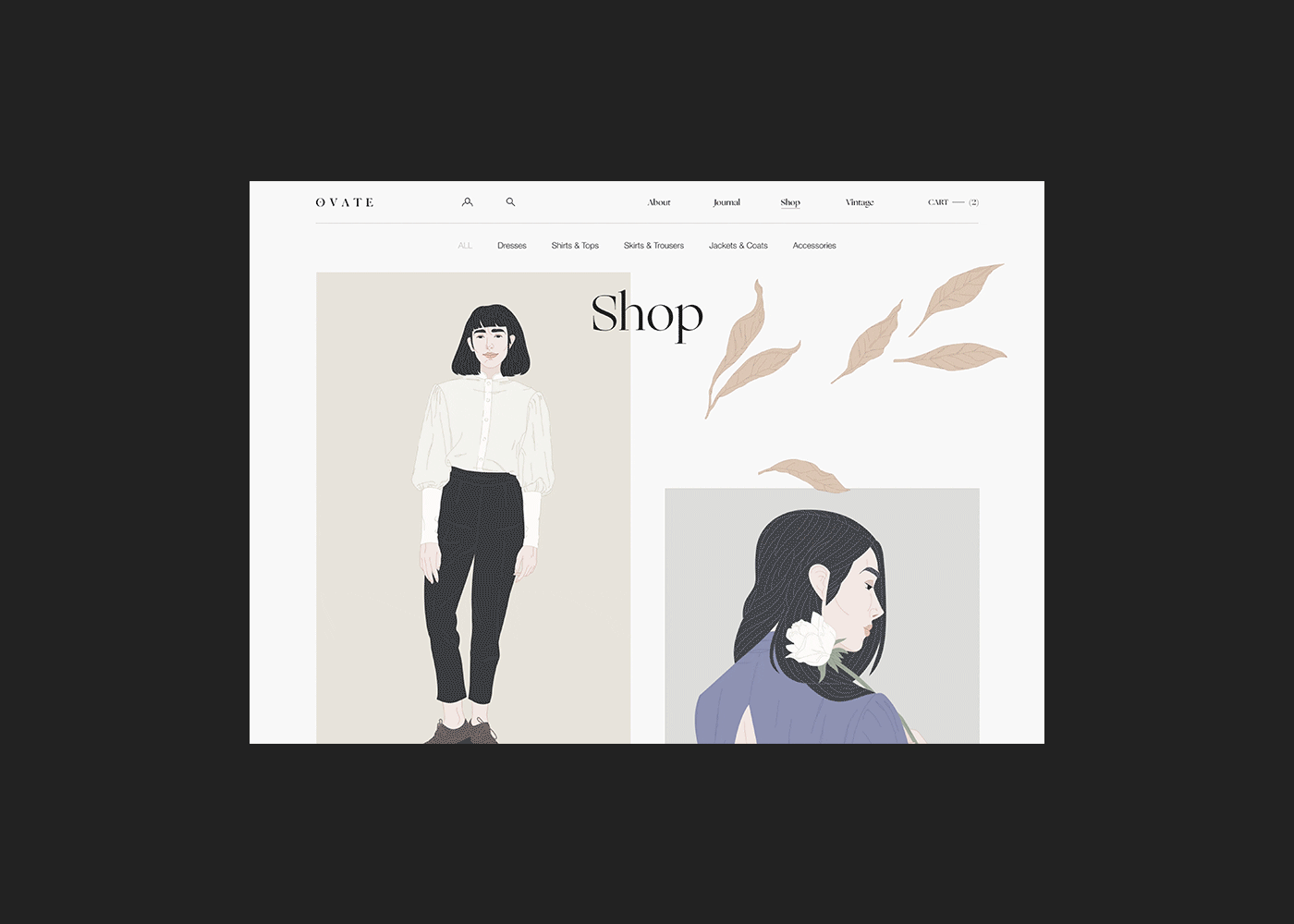 动画服装时尚插画交互式卵形店UX网站-11.gif