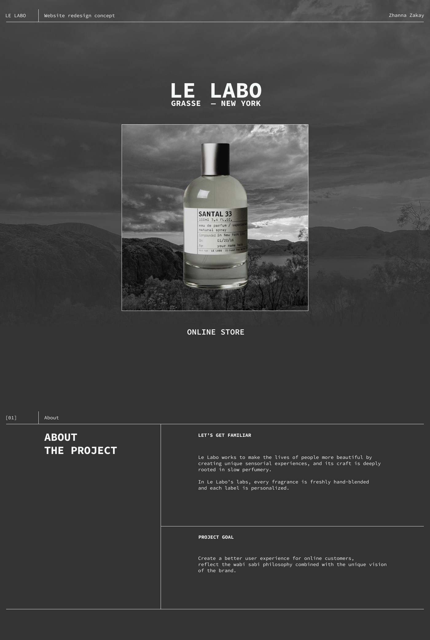 电子商务Figma Fragrance最小在线商店重新设计商店UIUX Wabi Sabi网页设计-1.jpg