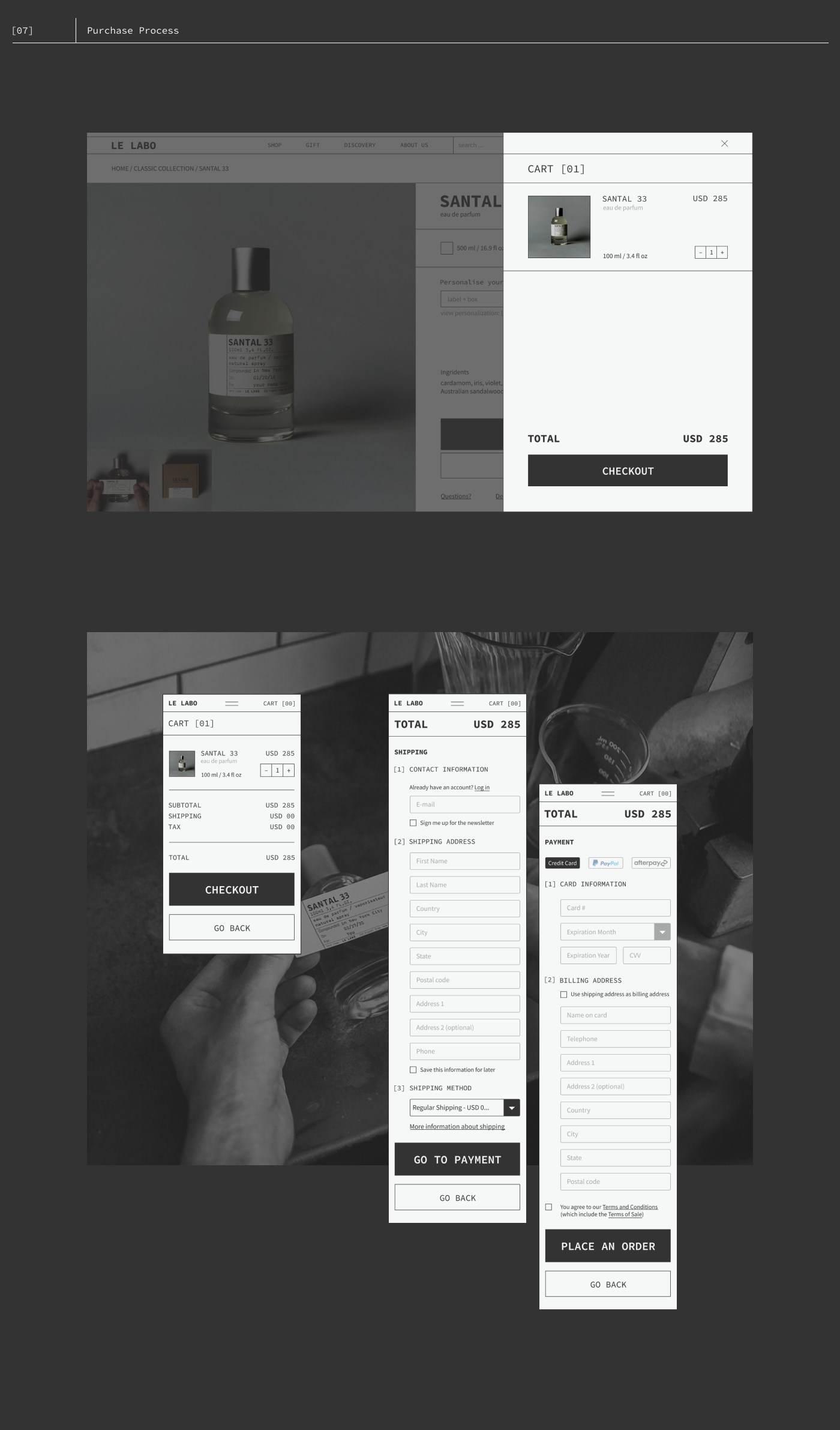 电子商务Figma Fragrance最小在线商店重新设计商店UIUX Wabi Sabi网页设计-5.jpg