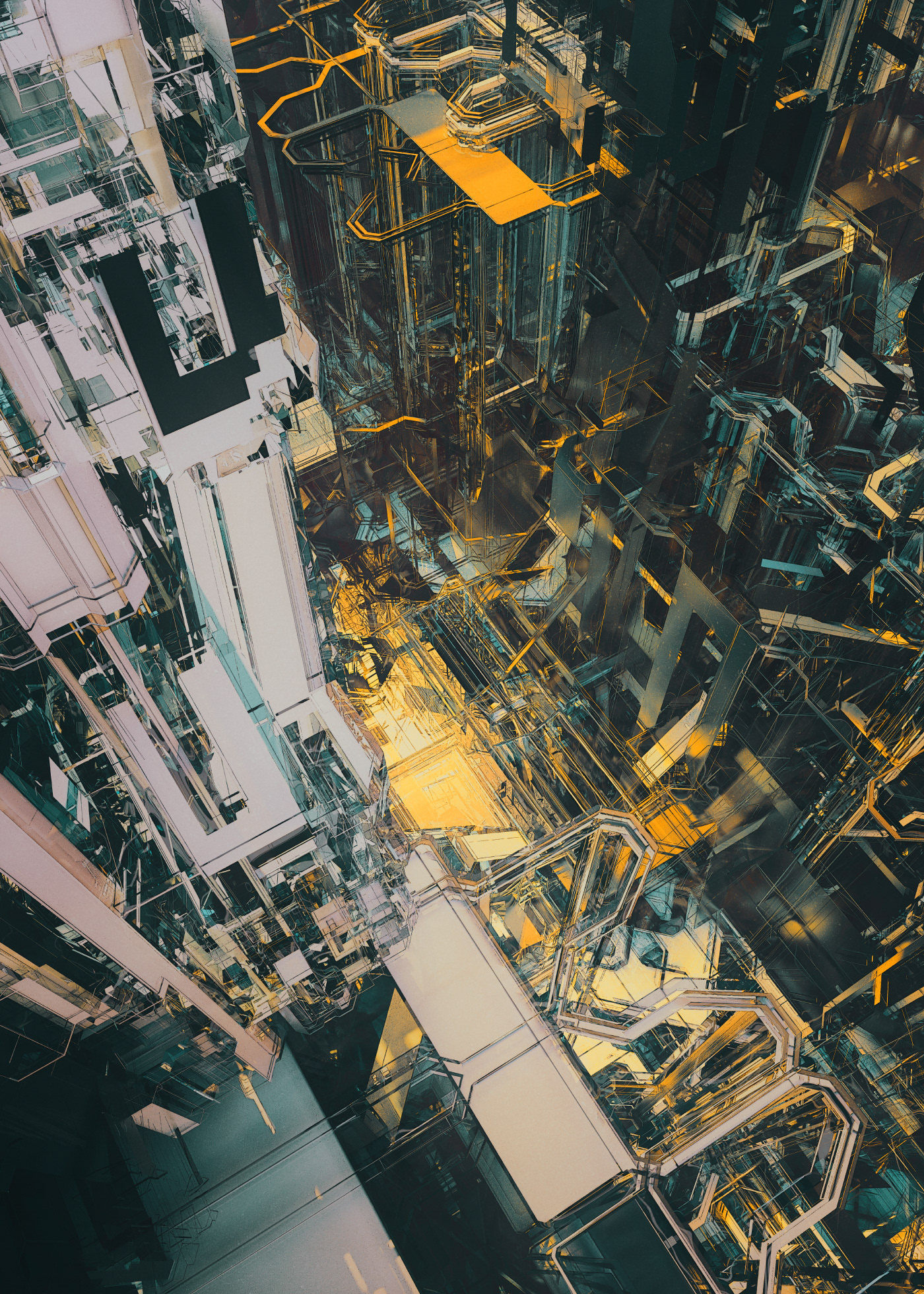 三维抽象建筑概念数字艺术未来几何插图科幻可视化-11.jpg
