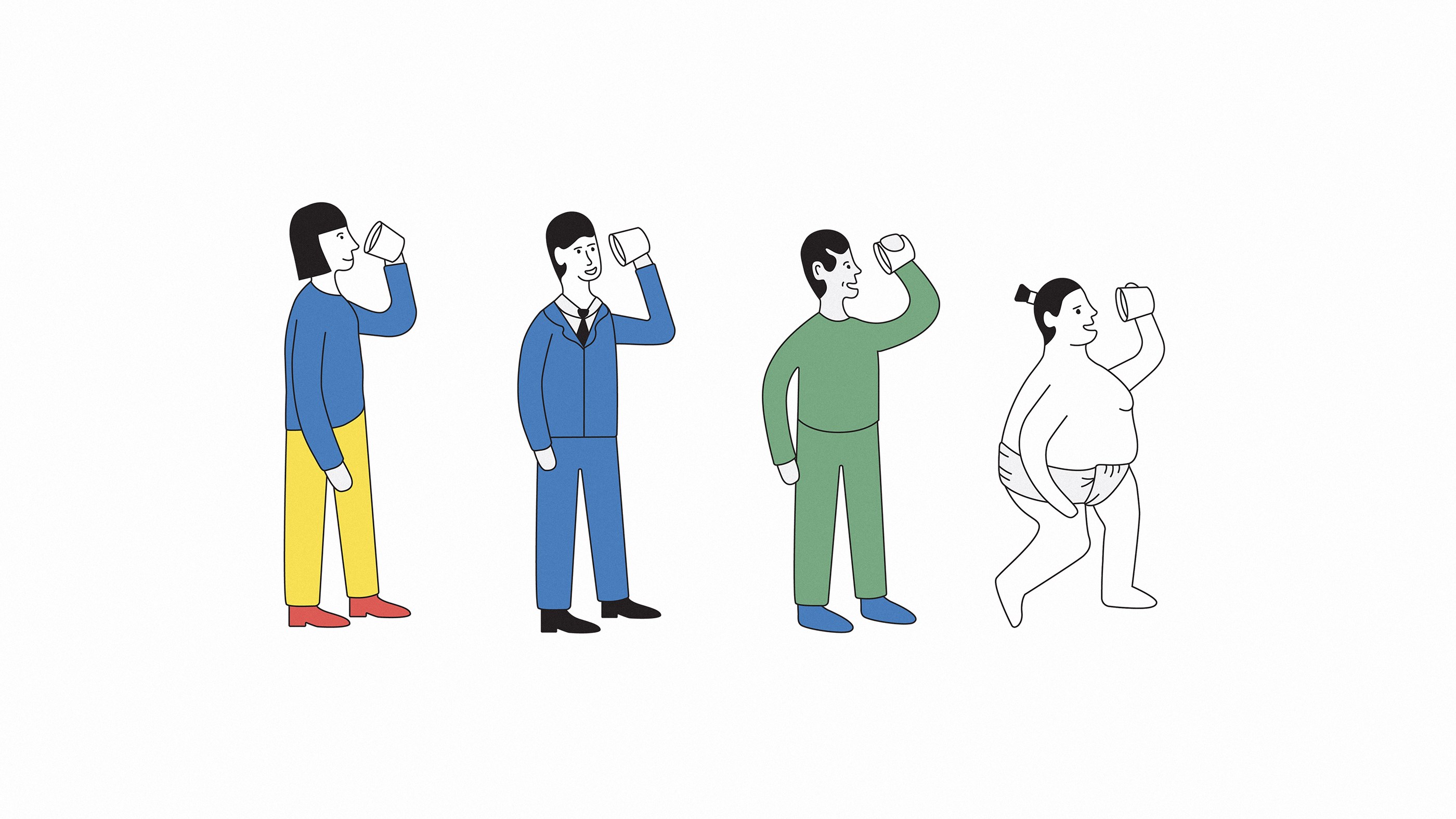 喜剧演员插画贴纸品牌识别设计-08.jpg