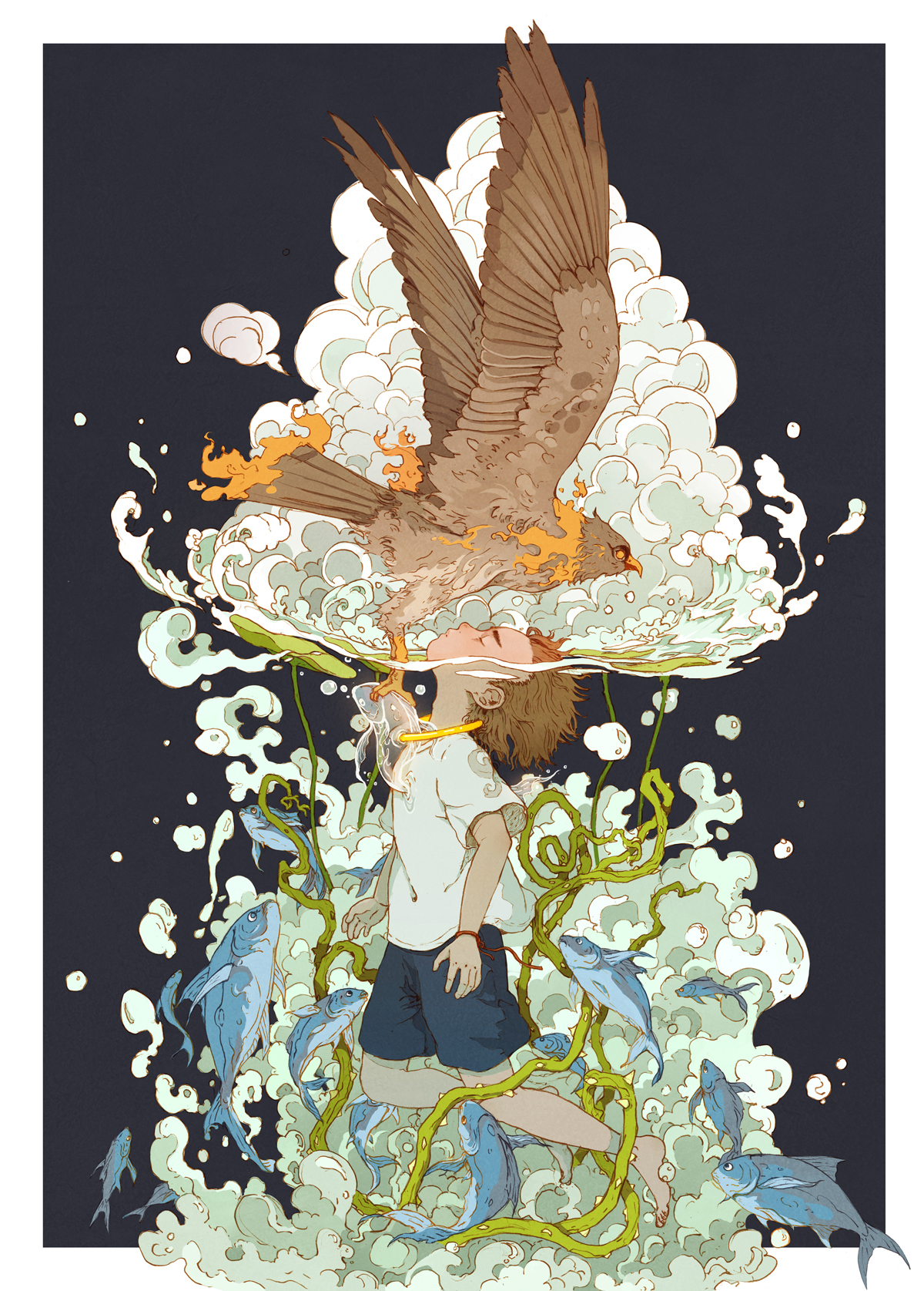 男孩与白狼的故事青春故事商业插画-03.jpg