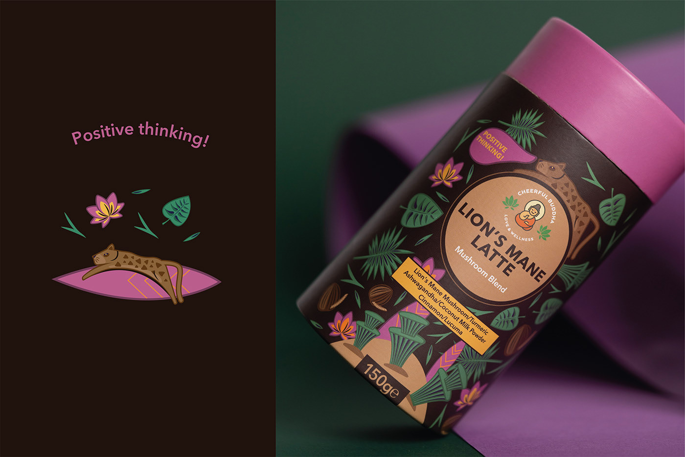 欢乐佛-拿铁系列 咖啡插画包装 英国-Kremmer Branding &amp; Design Studio[13P] (5).jpg