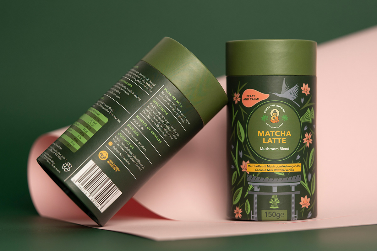 欢乐佛-拿铁系列 咖啡插画包装 英国-Kremmer Branding &amp; Design Studio[13P] (8).jpg
