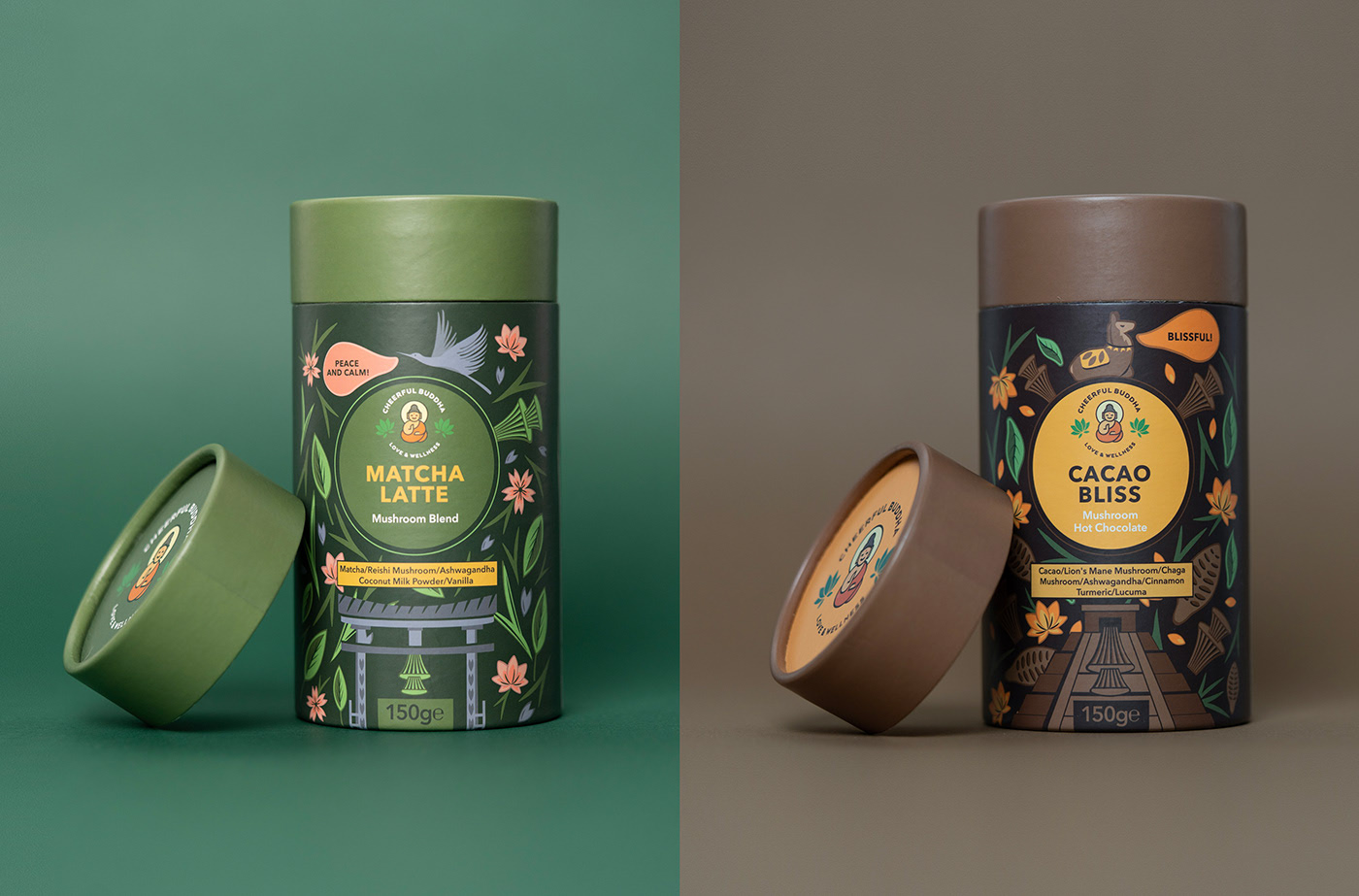 欢乐佛-拿铁系列 咖啡插画包装 英国-Kremmer Branding &amp; Design Studio[13P] (11).jpg