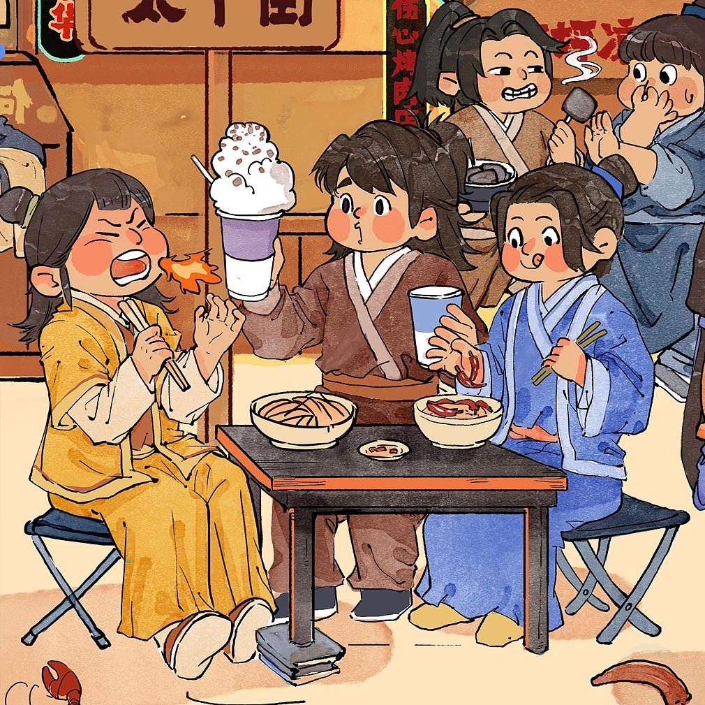 茶颜悦色产品包装插图 夜游解放西 长沙-不过周一 [10P] (7).jpg