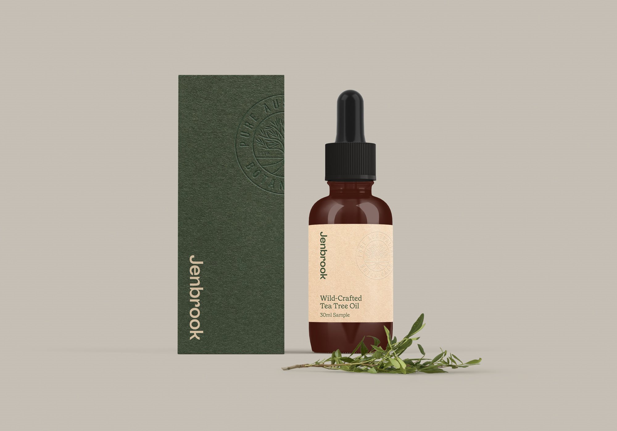 植物药 品牌标识 朴实的 精油 标志设计 最小的 柔和的颜色 自然的 茶树-10.jpg