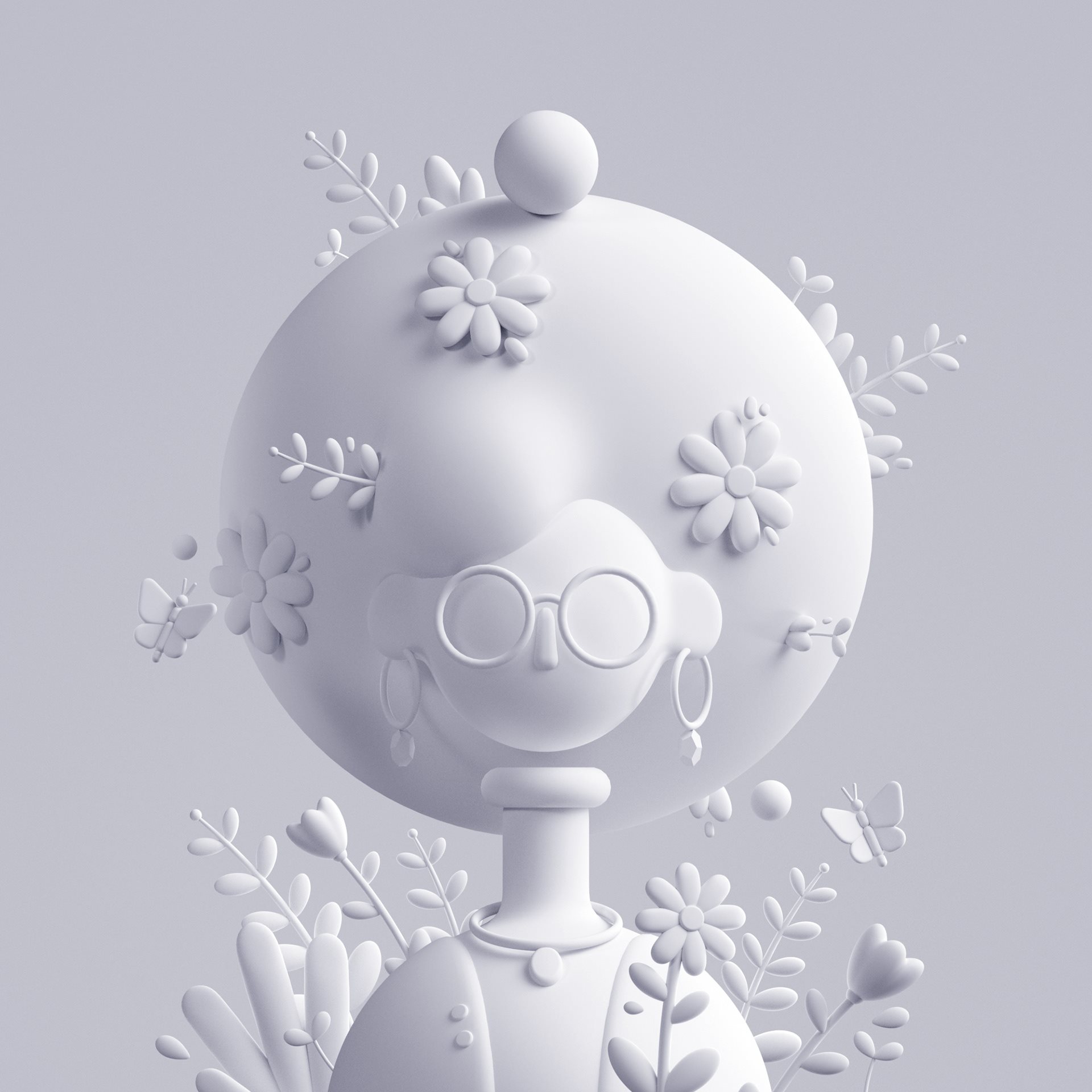 二维 3D 抽象的 艺术 c4d 电脑影像 颜色 设计 插图 自然-07.jpg