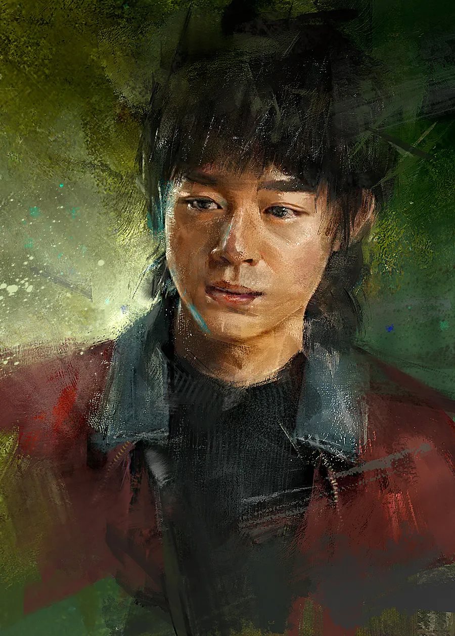漫长的季节电视剧人物角色油画插画设计欣赏-05.jpg