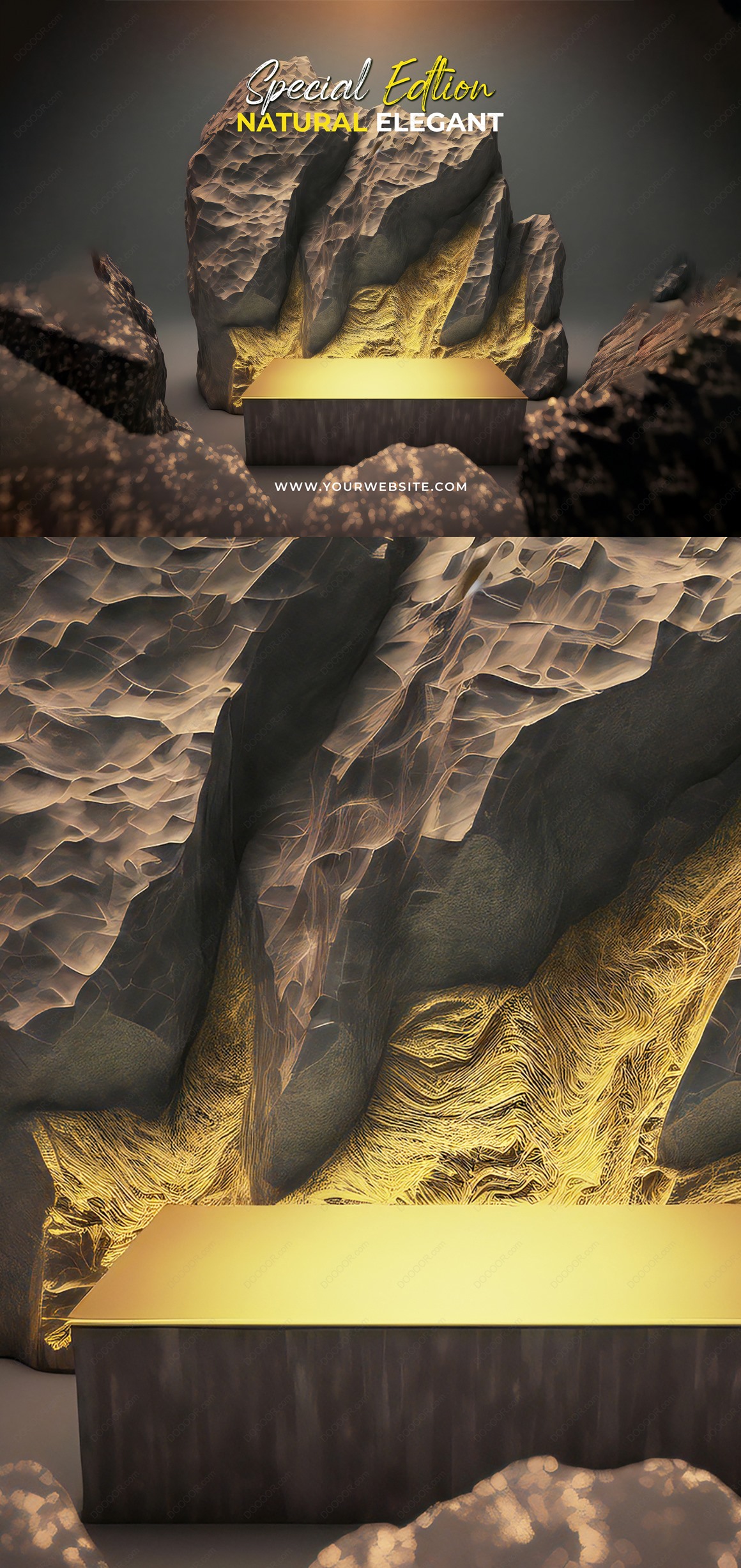 02350_岩石背景黄色光效3D展示台背景样机-02.jpg