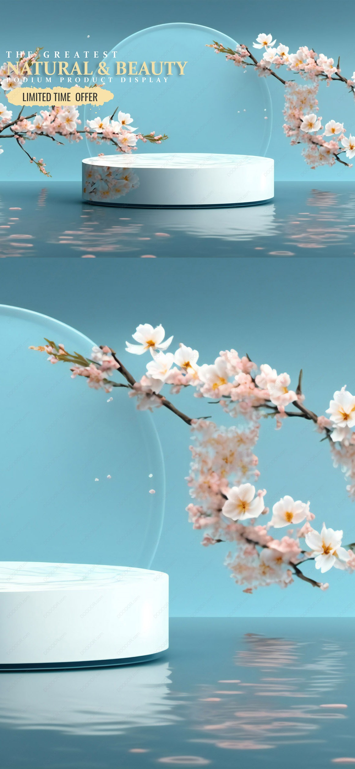 02430_蓝底花卉场景3D产品展示台PSD模型.jpg