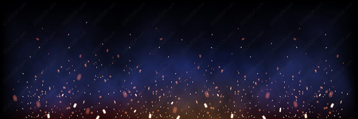 04511_炙热燃烧火星飞溅火花飞舞黑色夜空与篝火矢量素材-15.jpg