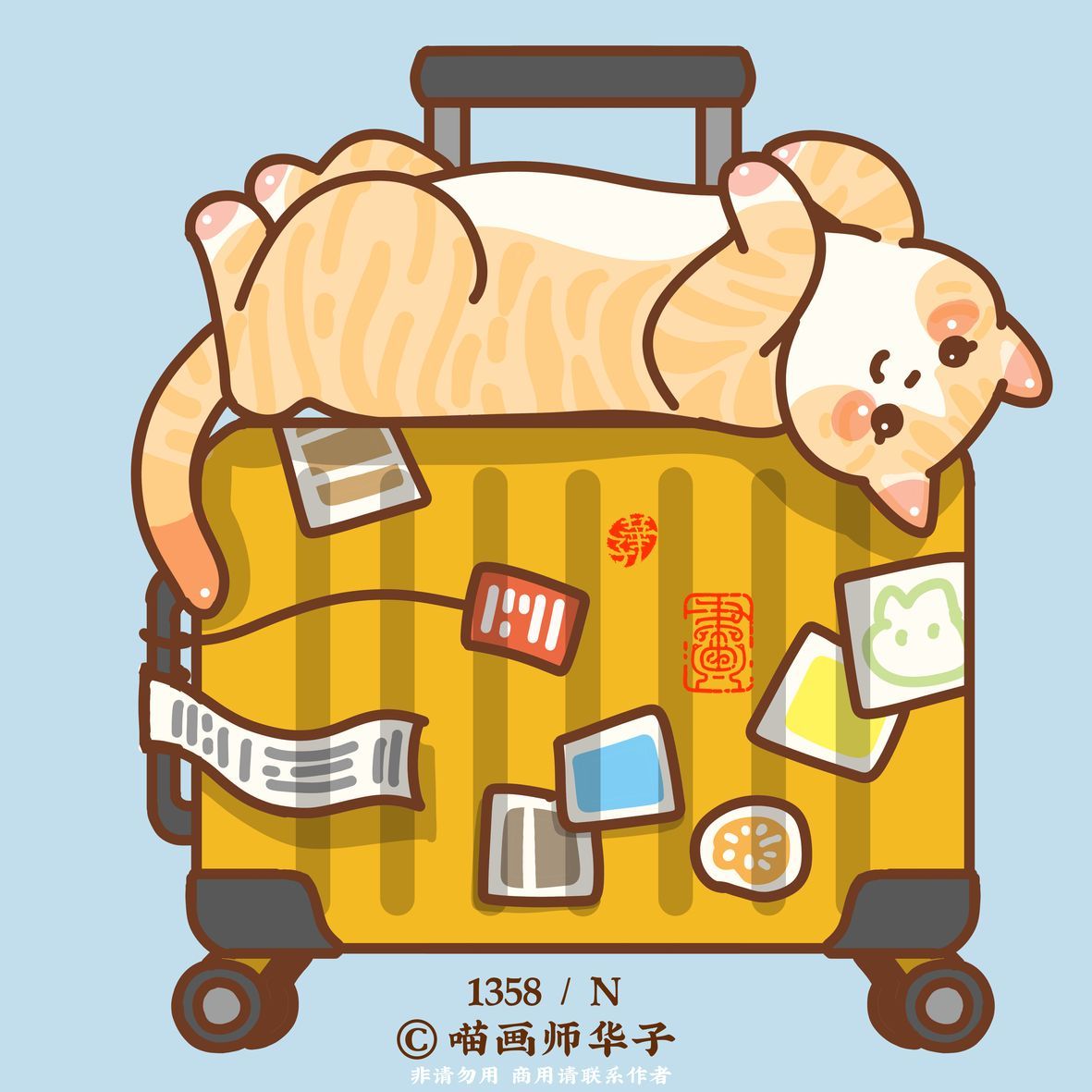可爱猫喵卡通插画合集欣赏-08.jpg