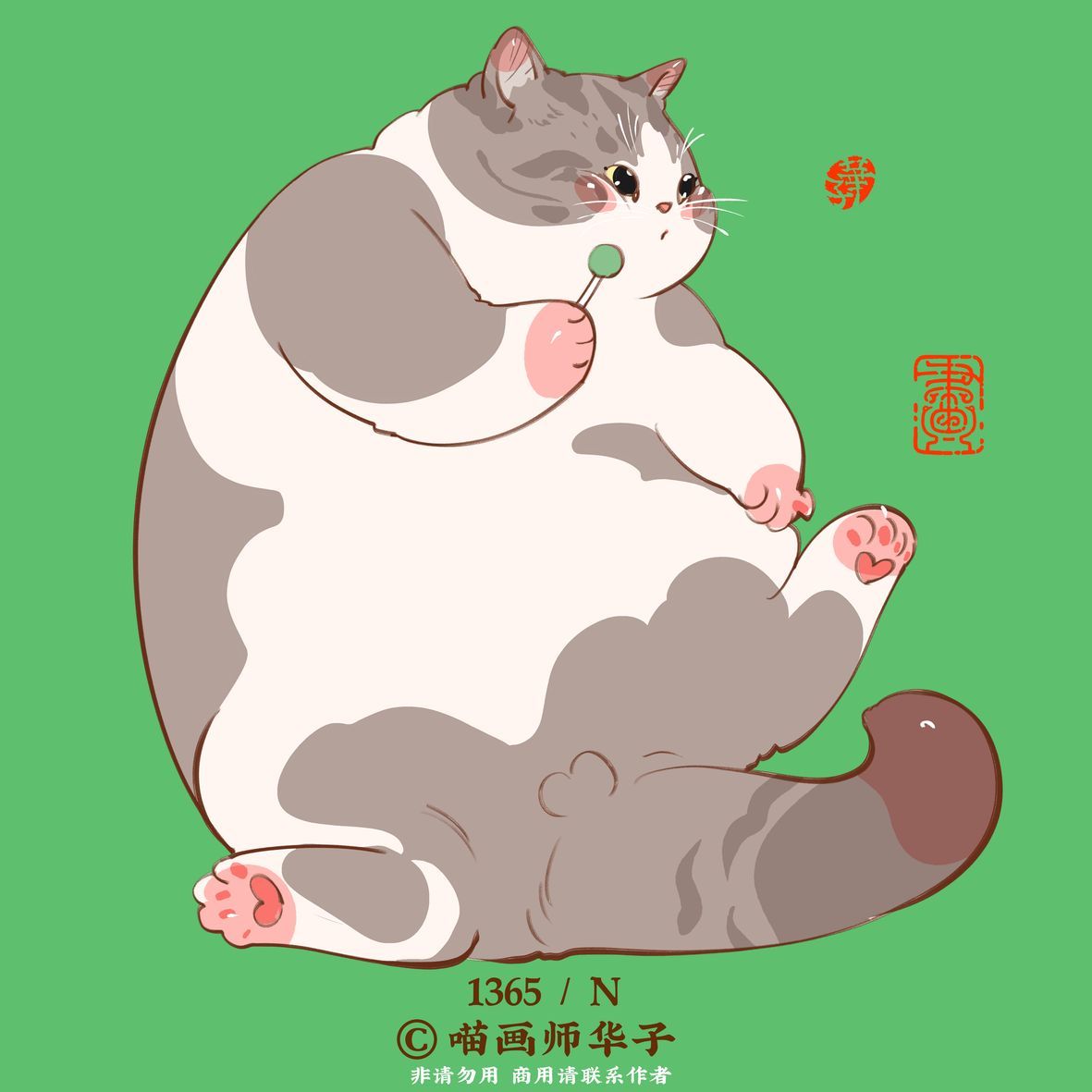 可爱猫喵卡通插画合集欣赏-14.jpg