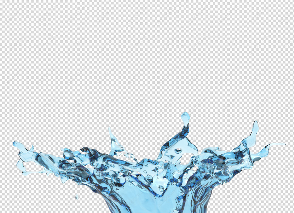 06956_四溅蓝色水花3D立体效果PSD素材-01.jpg