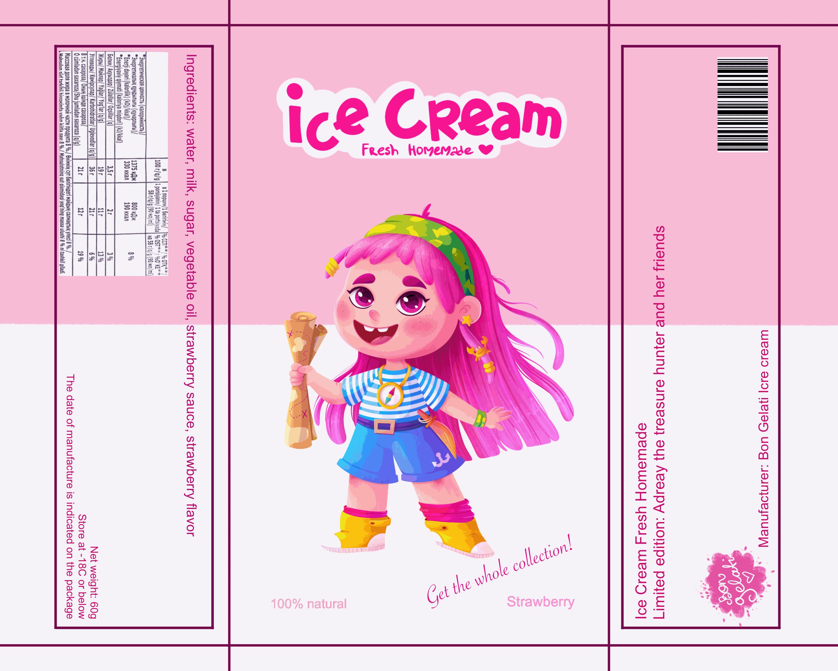 冰淇淋外包装设计卡通少女角色设计。-09.jpg