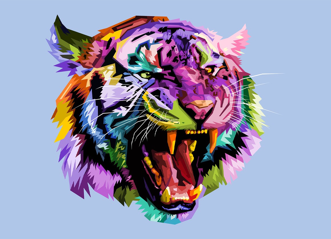 01928_愤怒的老虎头像流行艺术风格插图EPS素材.jpg