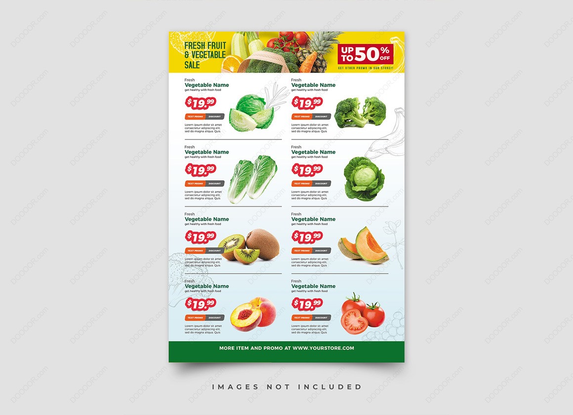 08718_黄色白色绿色背景商店果蔬促销PSD海报-01.jpg