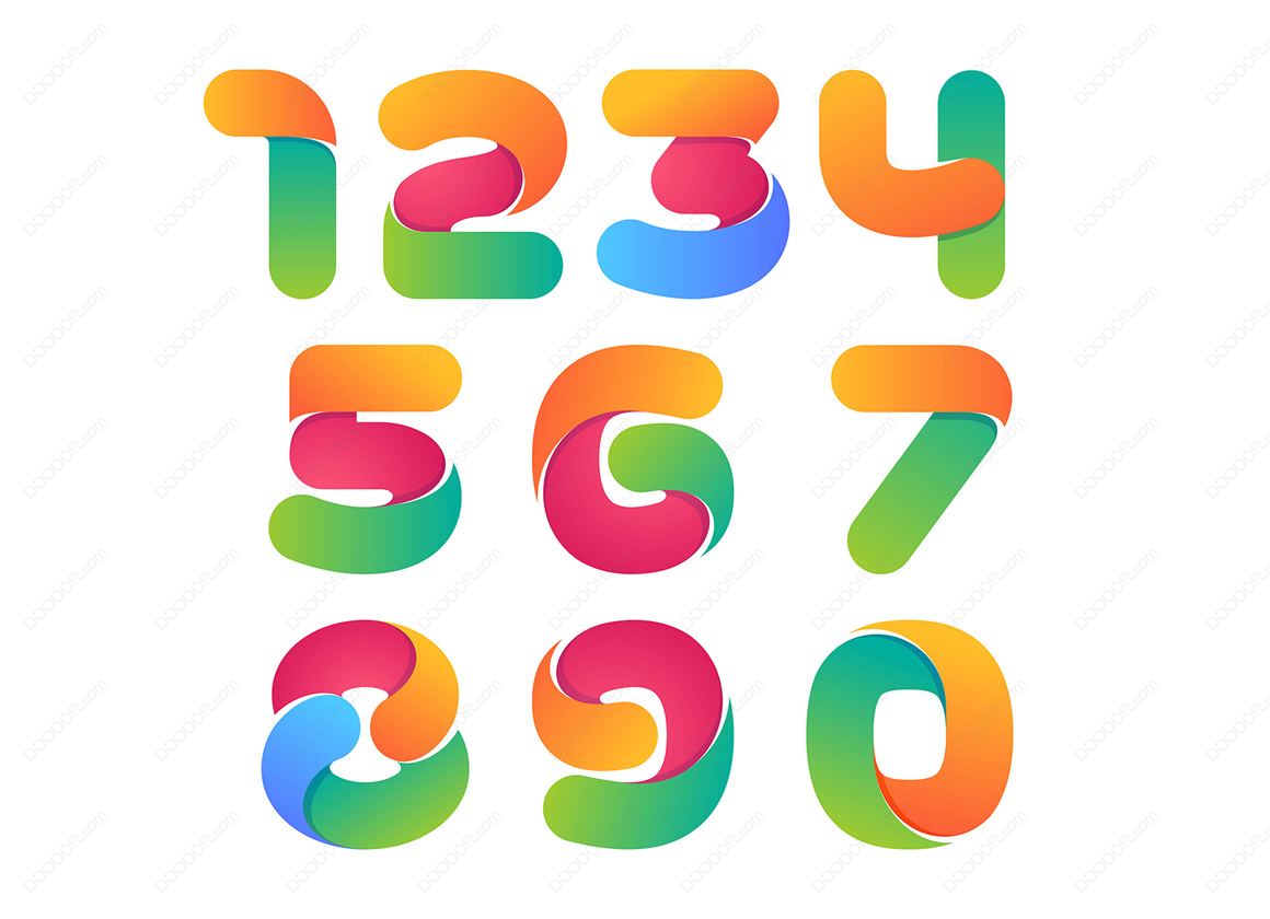 08967_折叠感彩色数字矢量素材.jpg