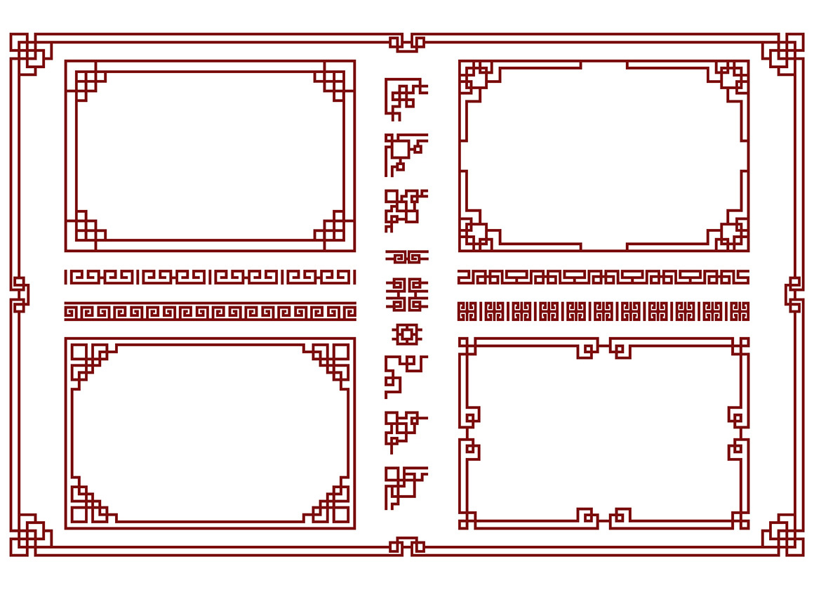 09334_中国东方传统复古装饰边框方形转角直边矢量EPS素材-02.jpg