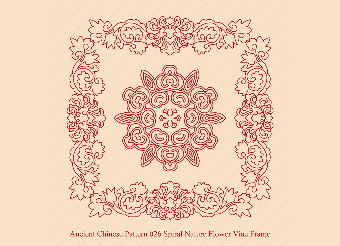 09344_中国古代传统螺旋花卉链框花纹图案线稿矢量素材-07.jpg