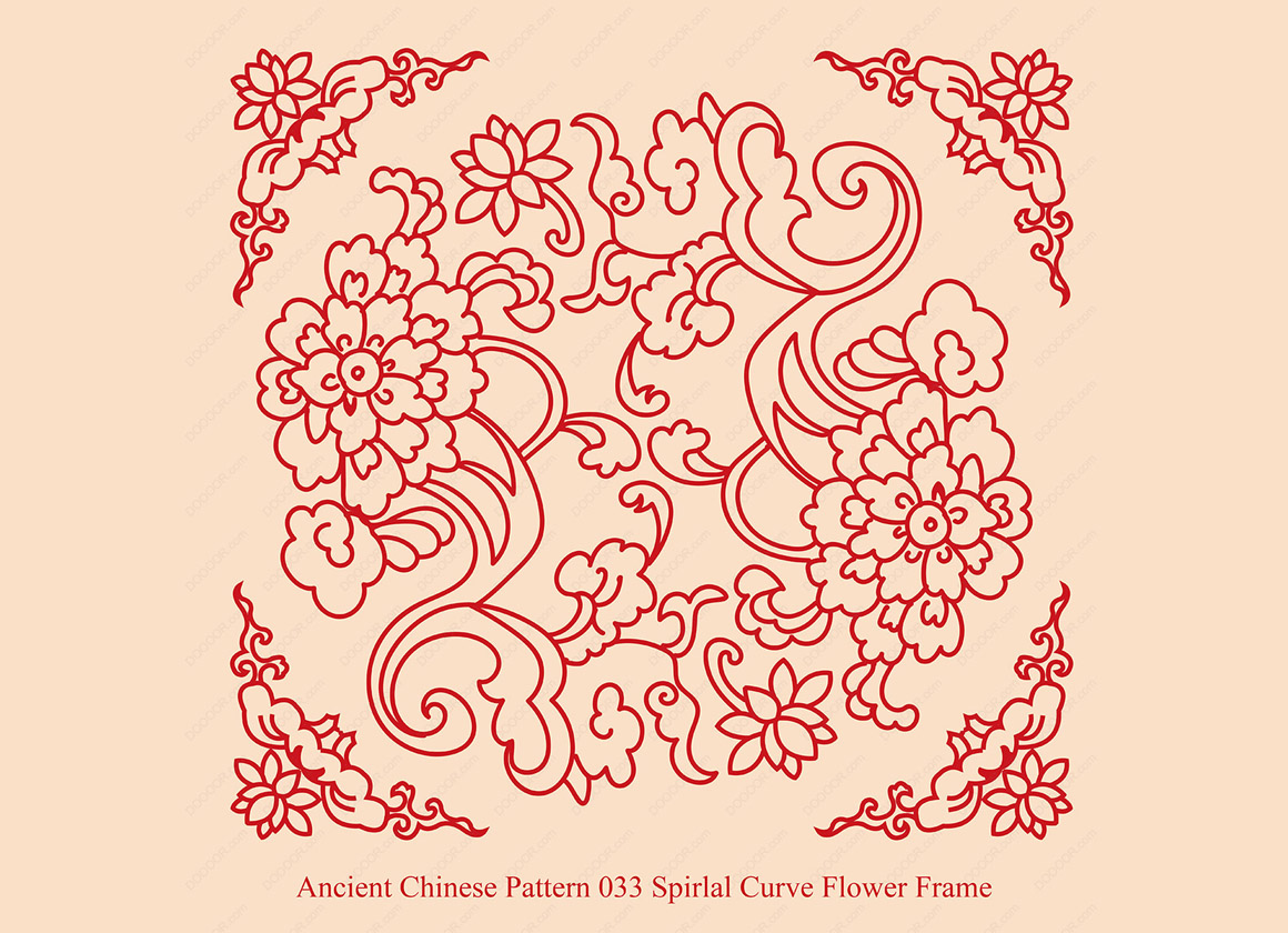 09346_中国古代传统螺旋花卉链框花纹图案线稿矢量素材-09.jpg