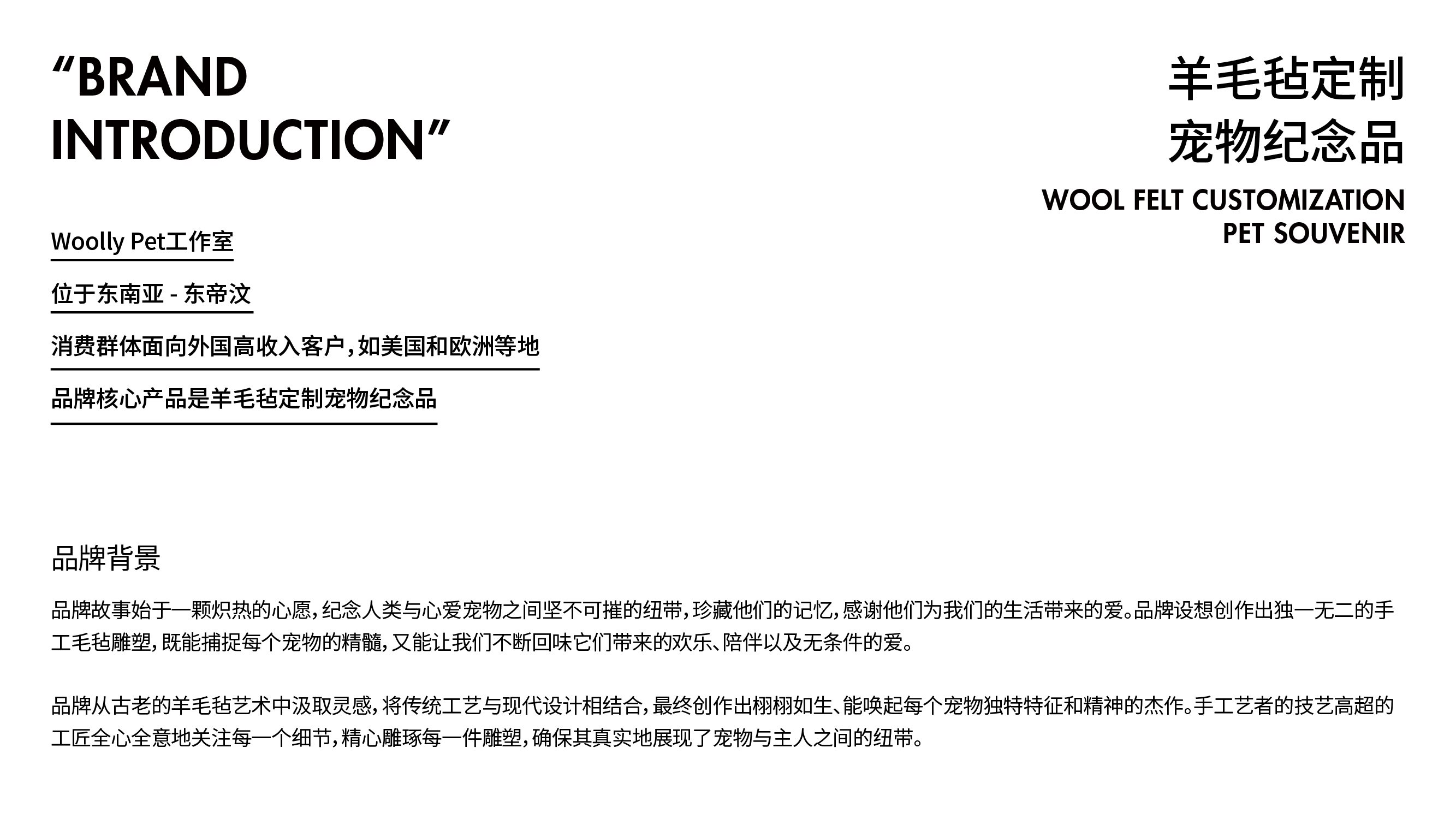《+woolly+pet+》品牌设计-羊毛毡定制宠物纪念品-01.jpg