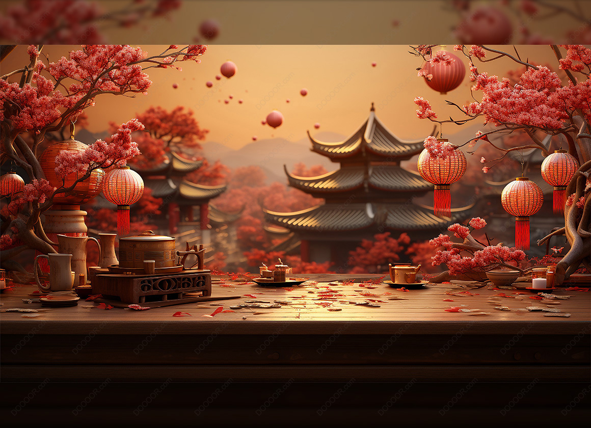 10216_农历新年红灯笼樱花木塔楼阁茗茶AI超清图.jpg