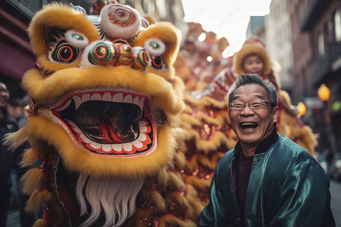 10257_庆祝新年舞狮与老人孩子AI超清图.jpg