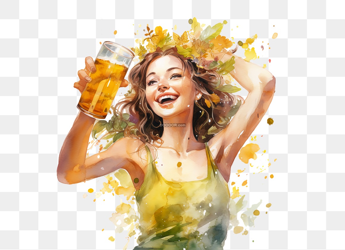 13355_透明PNG绿色背景美女插画.jpg