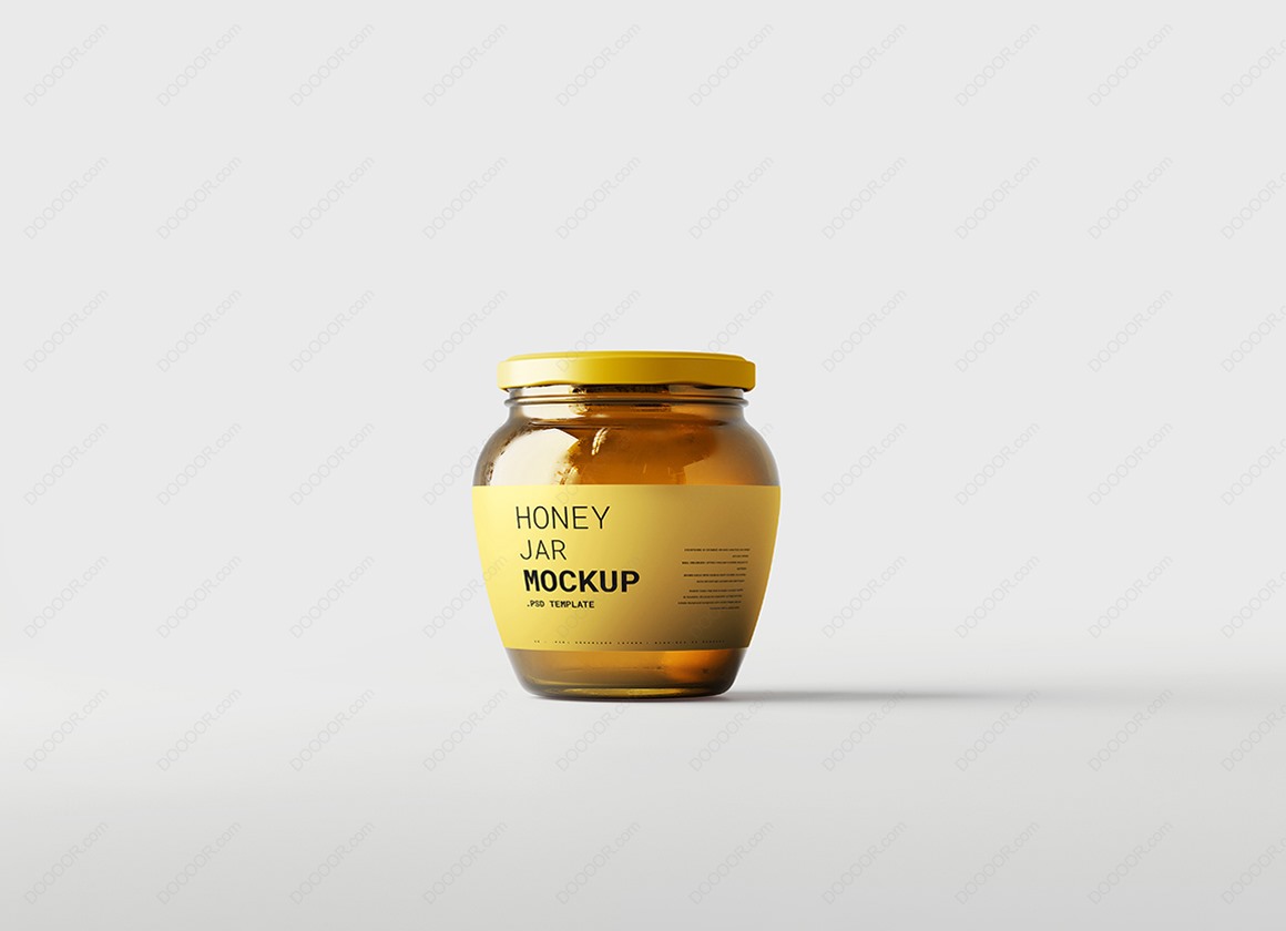 12881_琥珀色圆肚蜂蜜包装玻璃罐样机-01.jpg