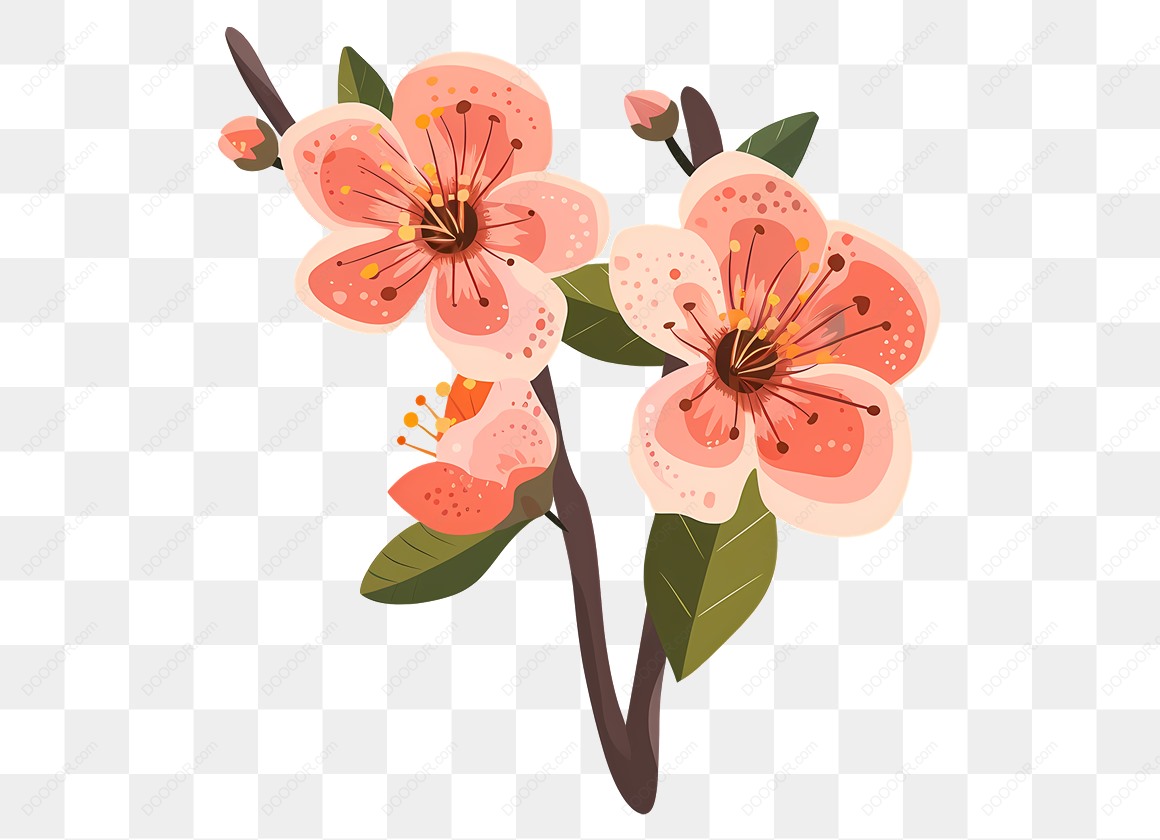 13571_粉色桃花盛开春季元素免抠PNG-06.jpg