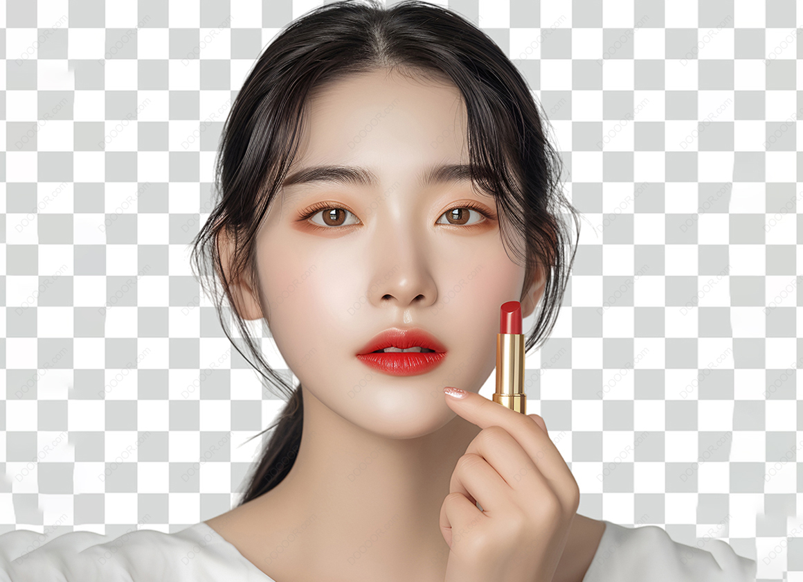 14020_女模特手拿唇彩口红PSD人物素材-04.jpg