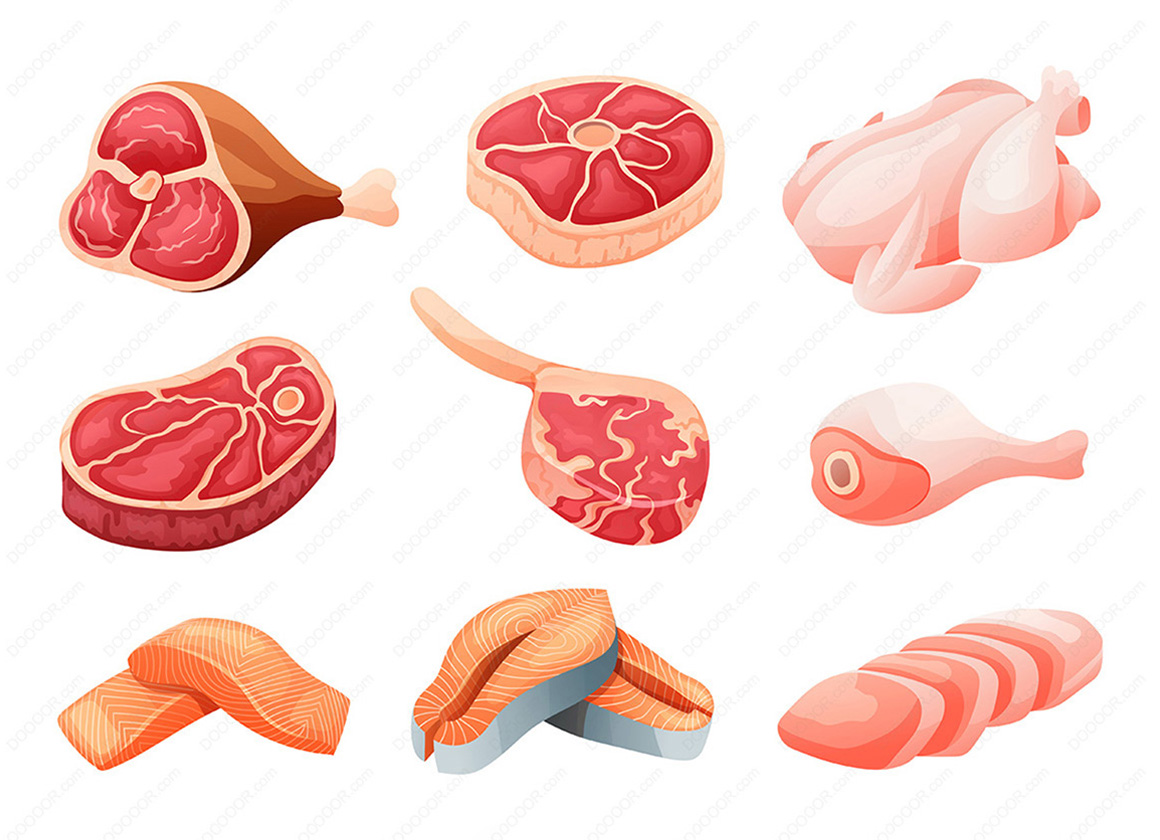 14791_肉铺手绘猪牛肉鸡肉禽畜肉矢量插画素材-08.jpg